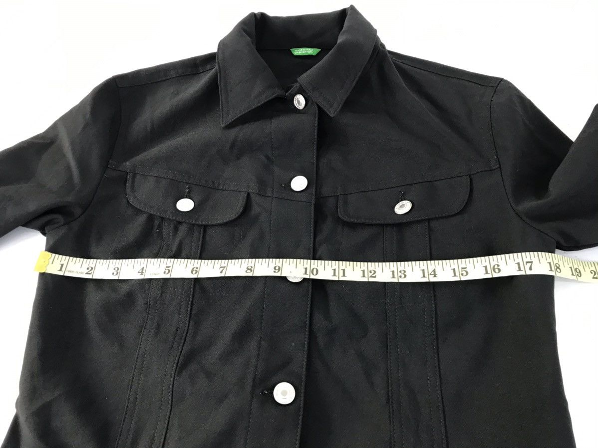 Designer Ucb Color Of Bennetton Italian Light Jacket Bikers l Luxury Size M / US 6-8 / IT 42-44 - 10 Thumbnail