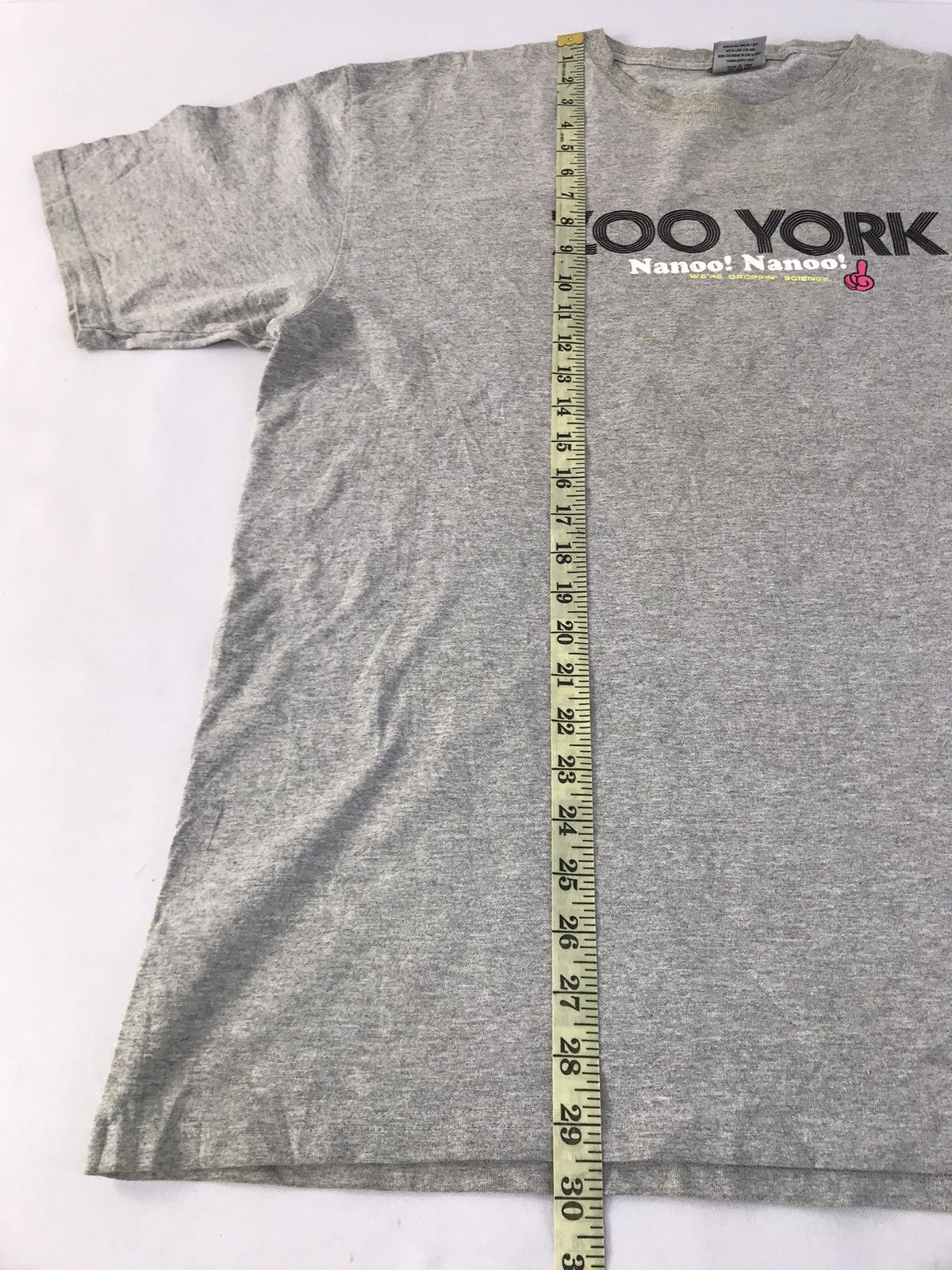 Vintage 90s Zoo York ZY Nanoo Big Logo Printed Tee Size US XL / EU 56 / 4 - 8 Thumbnail