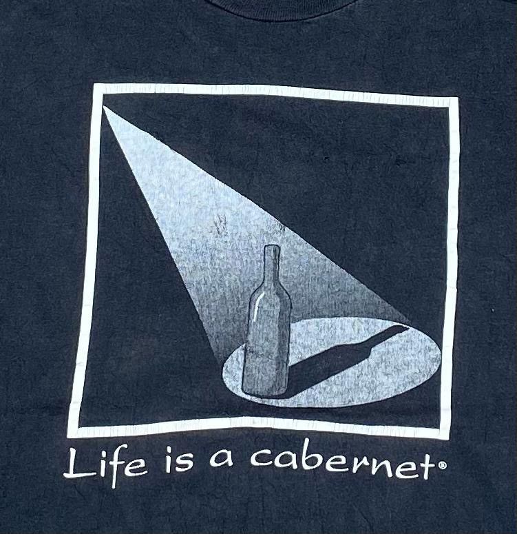 Vintage vintage tee Life is a Cabernet A30 Size US L / EU 52-54 / 3 - 2 Thumbnail