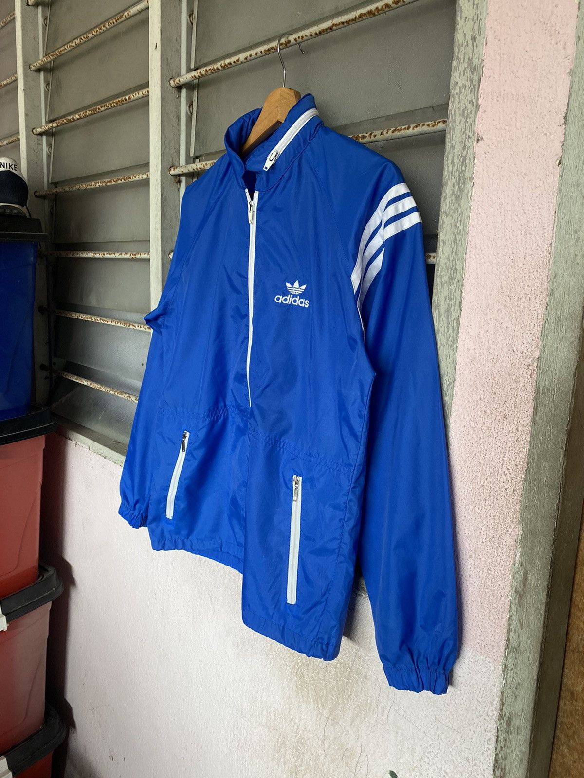 Adidas Vintage 90's adidas raincoat Size US S / EU 44-46 / 1 - 3 Thumbnail