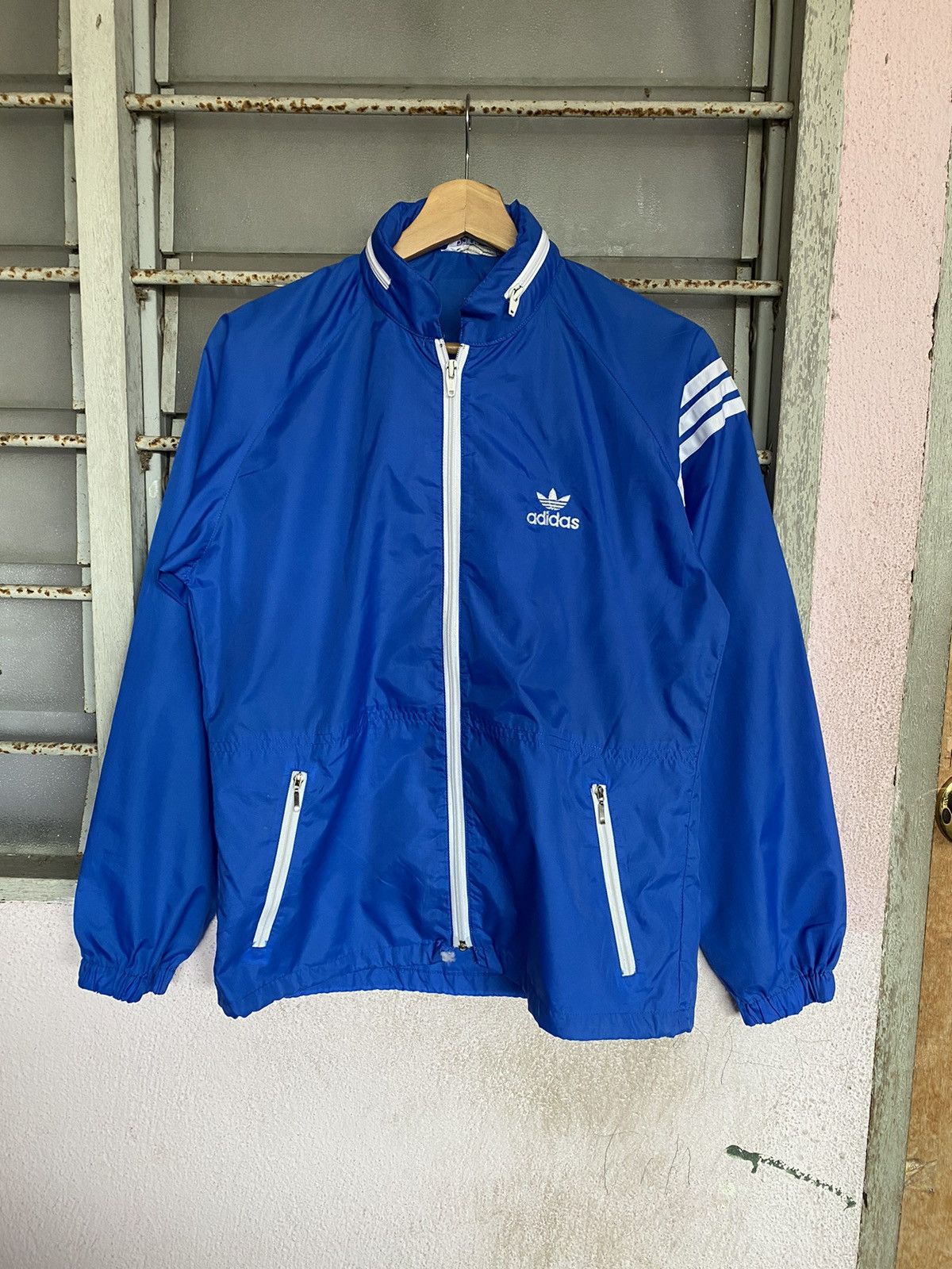 Adidas Vintage 90's adidas raincoat Size US S / EU 44-46 / 1 - 5 Thumbnail