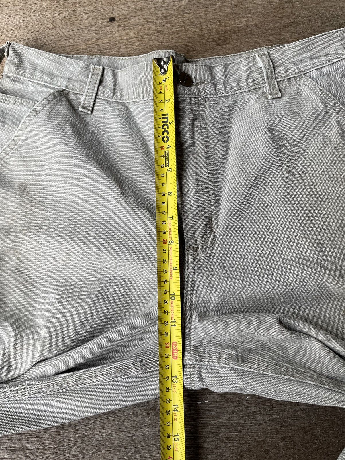 Carhartt × Vintage Vintage 90s Carhartt Workwear Pants Sz 34x30 Size US 34 / EU 50 - 8 Thumbnail