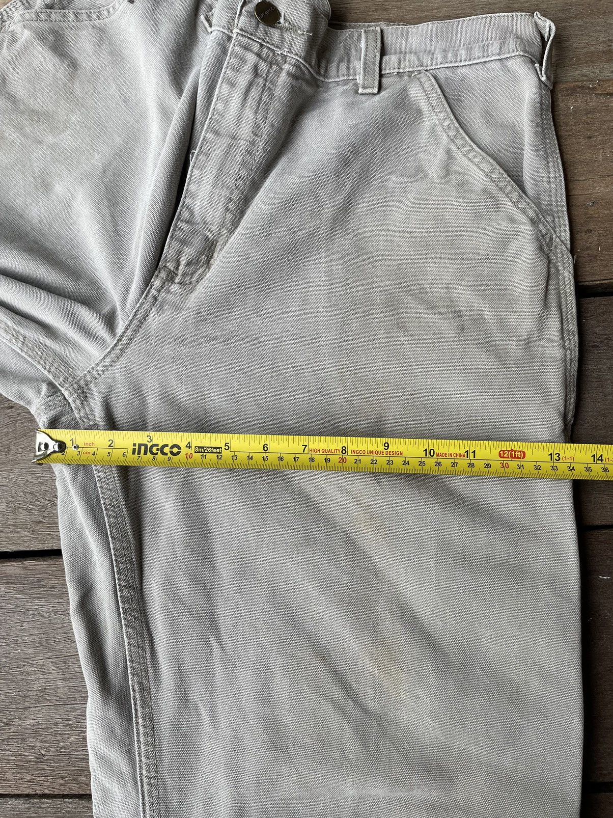 Carhartt × Vintage Vintage 90s Carhartt Workwear Pants Sz 34x30 Size US 34 / EU 50 - 9 Thumbnail
