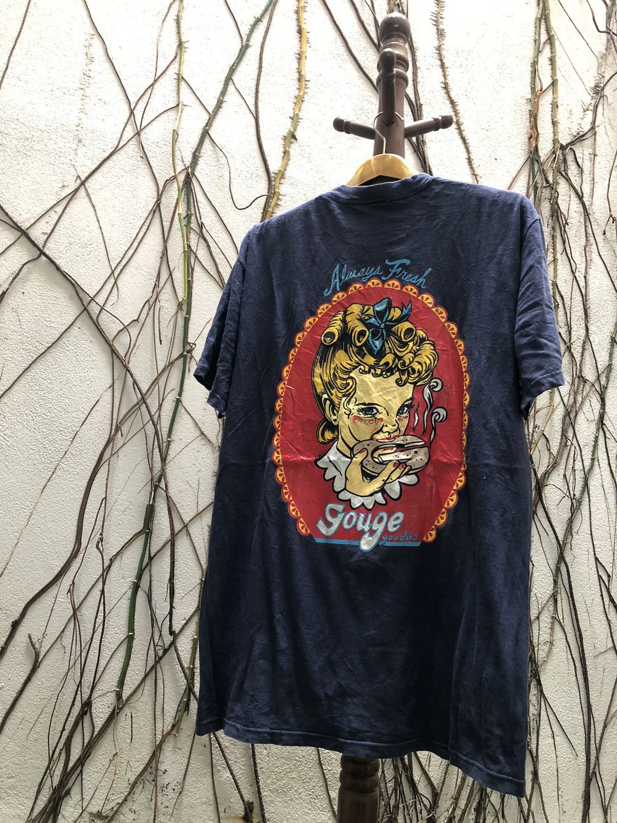 Santa Cruz Skateboards × Vintage Vintage Gouge Skateboards Size US L / EU 52-54 / 3 - 1 Thumbnail