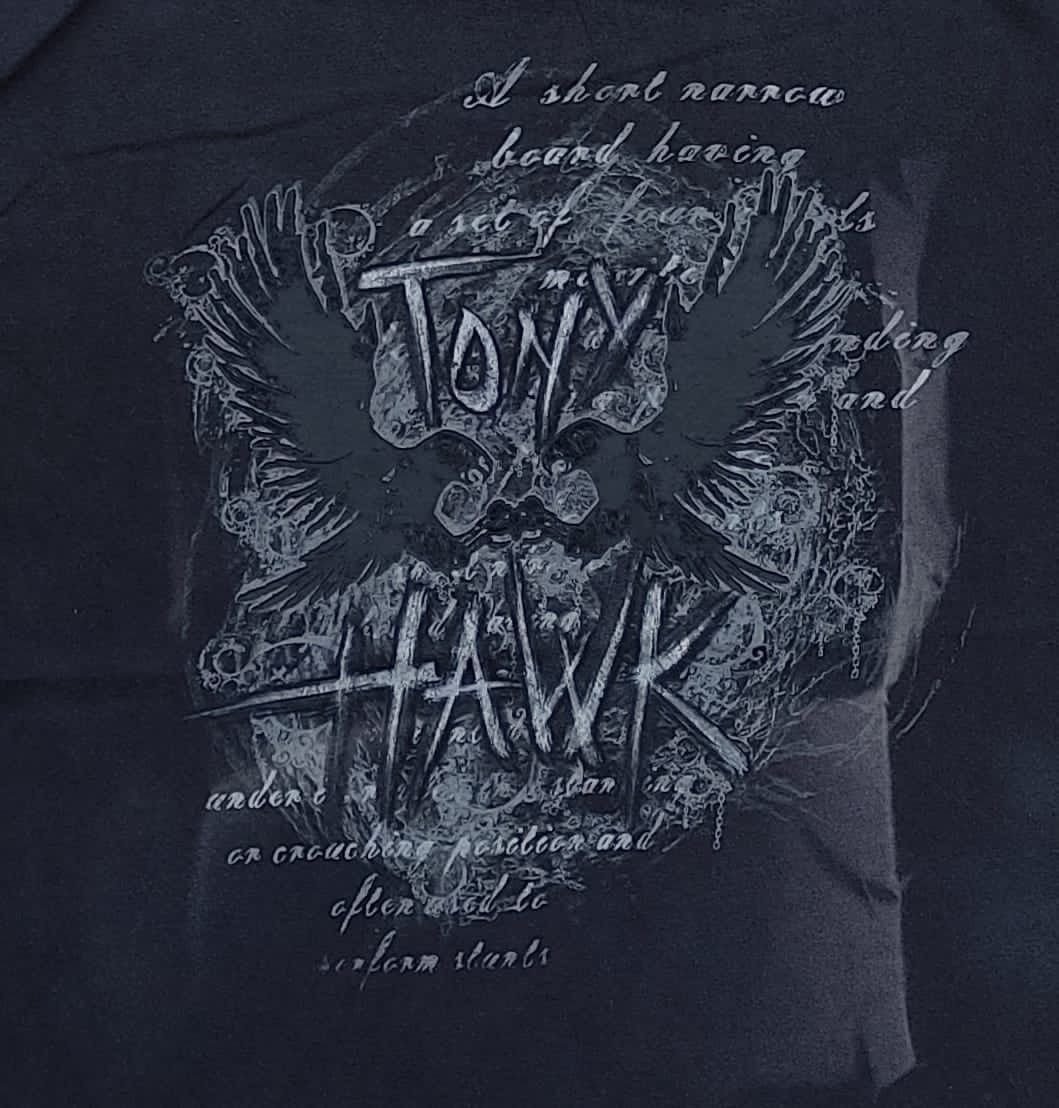 Tony Hawk vintage tee D - 20 tony hawk skateboard Size US L / EU 52-54 / 3 - 2 Thumbnail