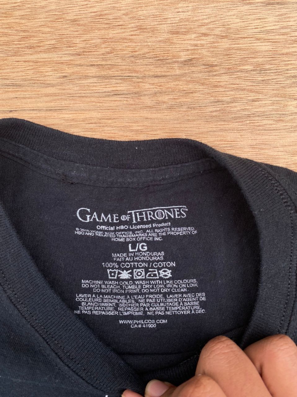 Vintage vintage tee D 35 game of throne Size US L / EU 52-54 / 3 - 4 Thumbnail