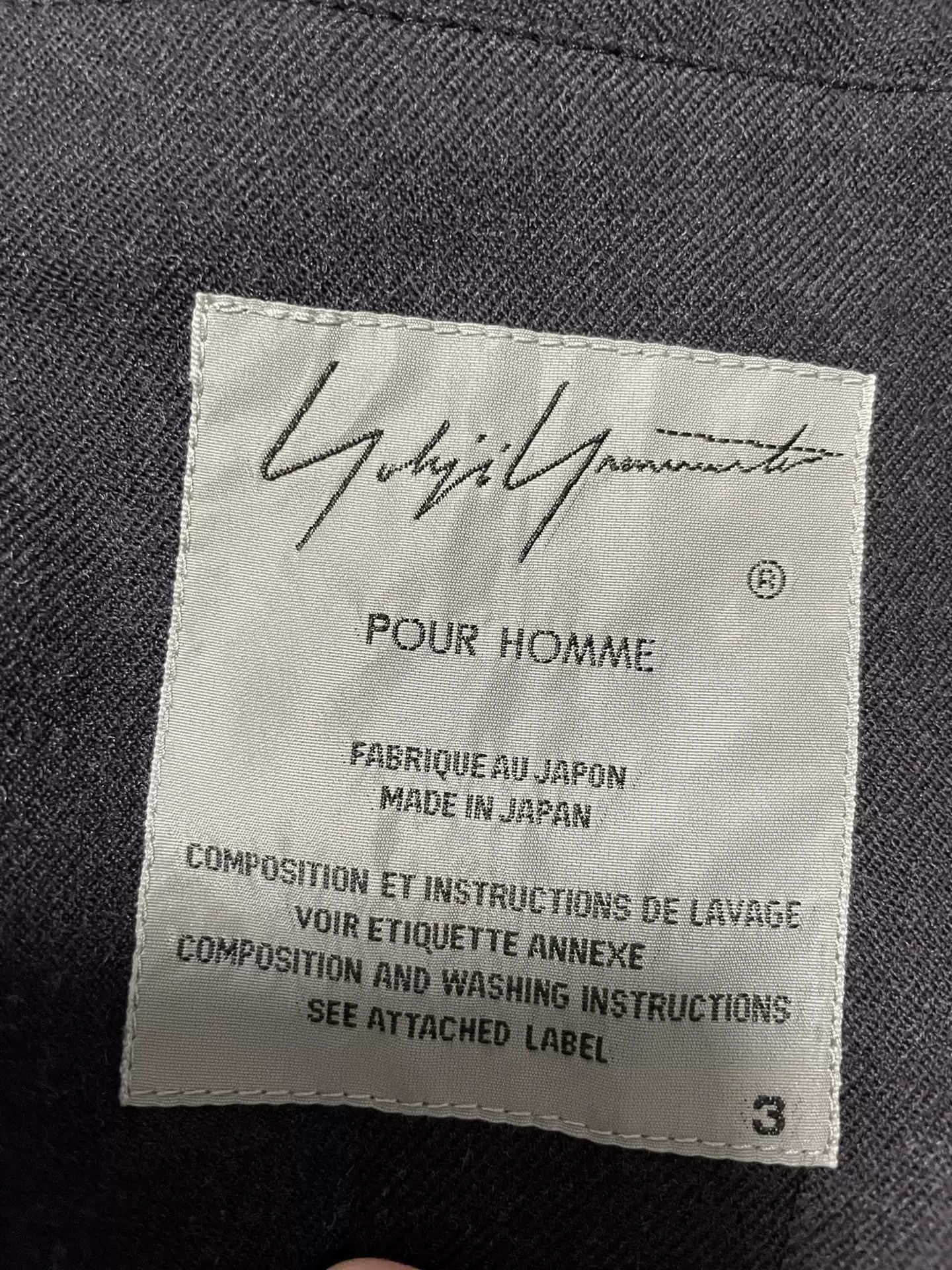 Yohji Yamamoto Yohji Yamamoto Anti-Smoking Double Covrall Size US L / EU 52-54 / 3 - 6 Thumbnail