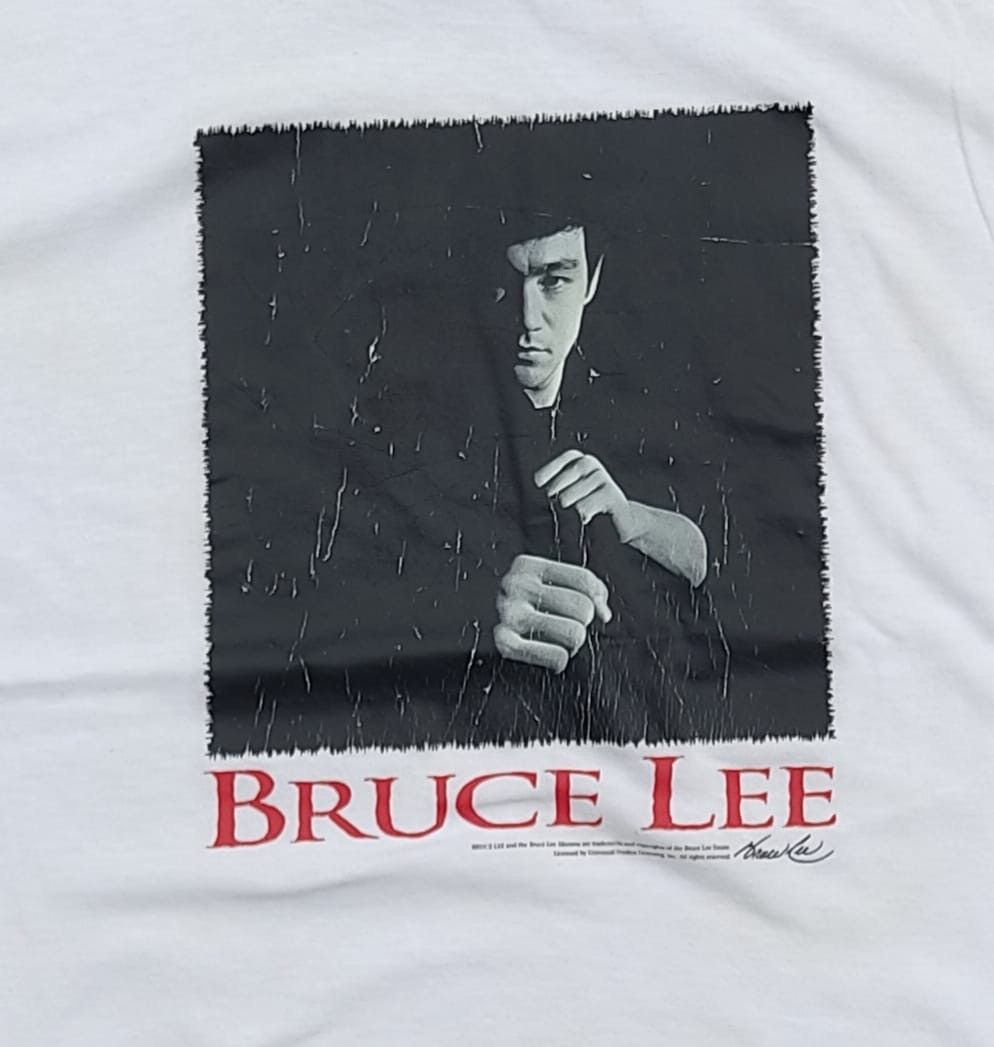 Vintage vintage tee bruce lee D4 Size US L / EU 52-54 / 3 - 2 Thumbnail