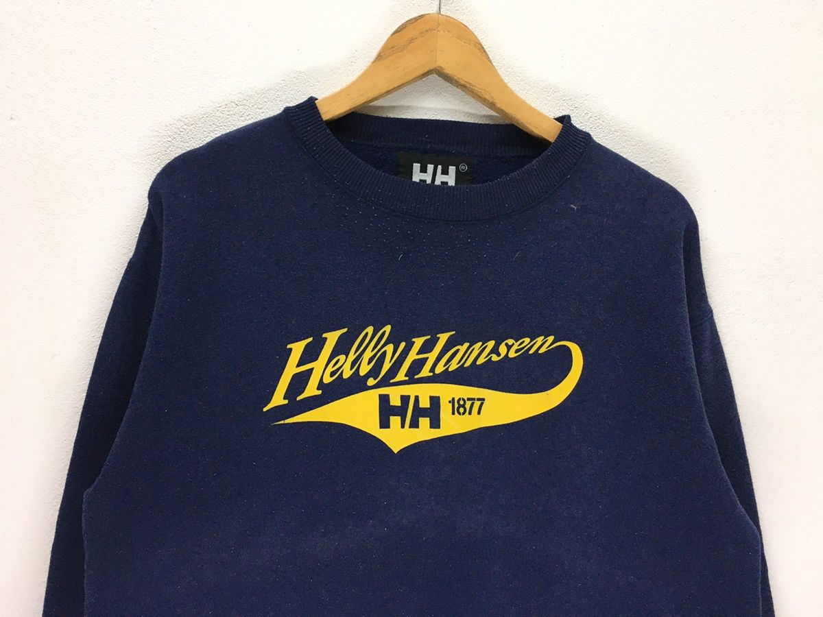 Helly Hansen × Vintage Vintage Helly Hansen Big Logo Sweatshirt Size US M / EU 48-50 / 2 - 2 Thumbnail