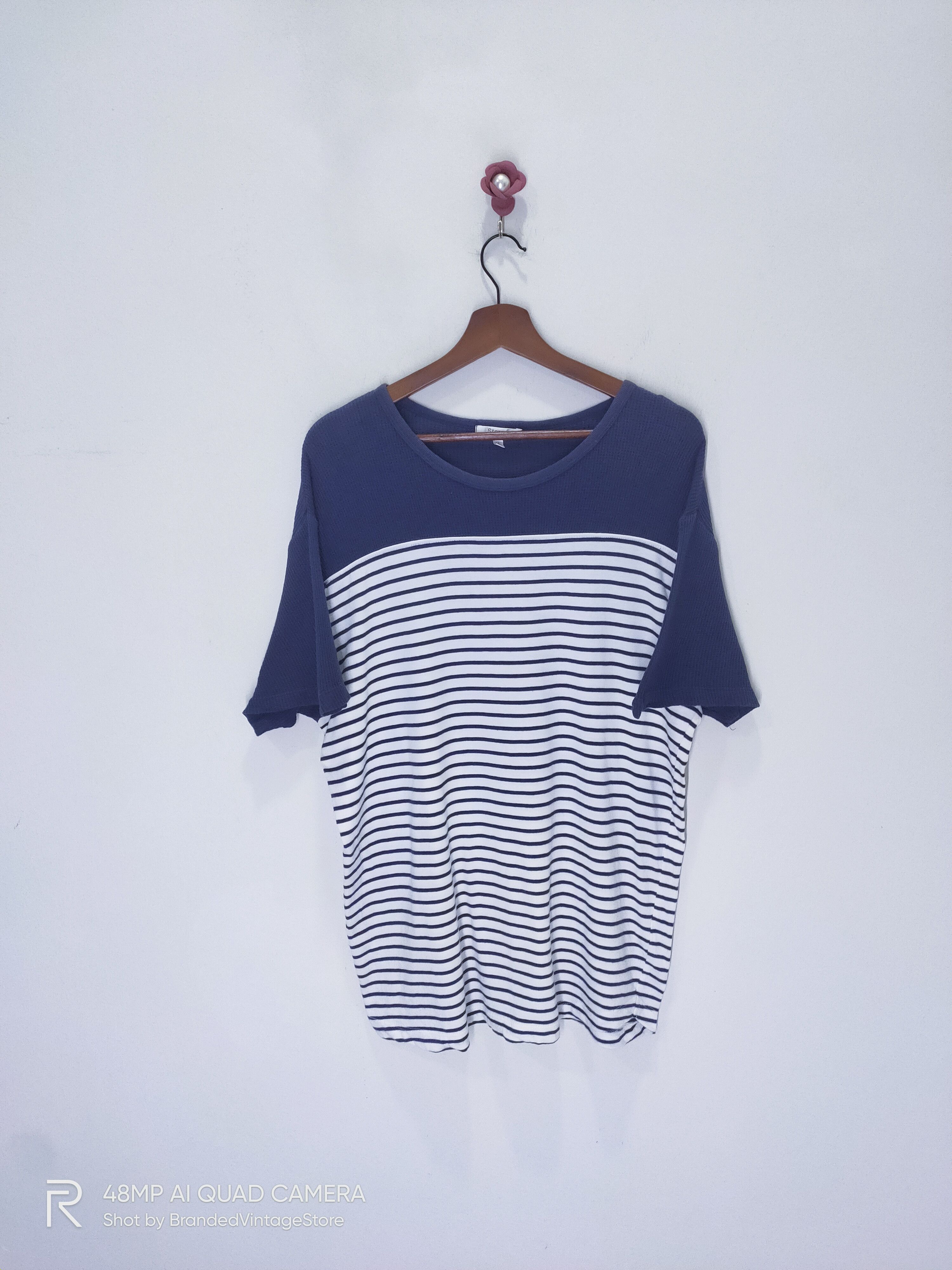 Solid and Striped STERNY Striped like Kurt Cobain Prison Style Streetwear Tee Size L / US 10 / IT 46 - 1 Thumbnail