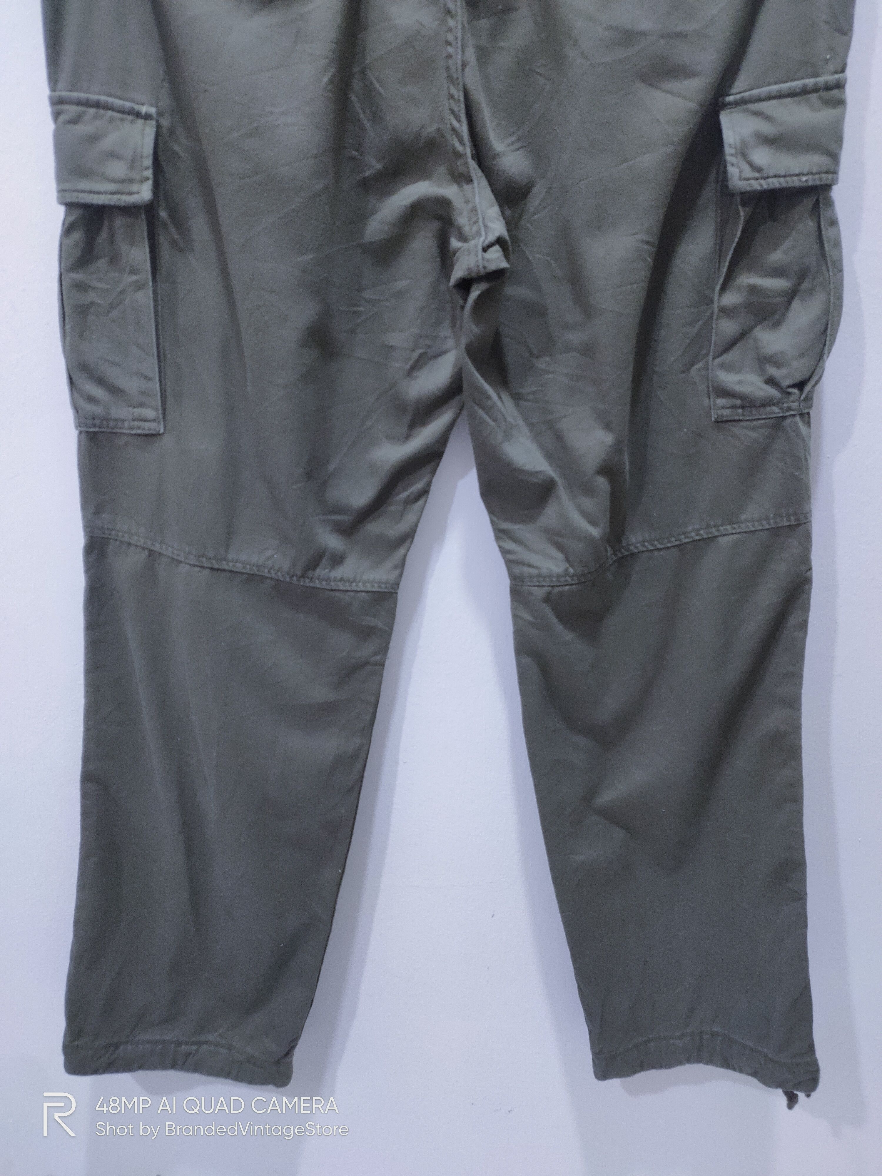 Japanese Brand × Mountain Khakis × Uniqlo UNIQLO Double Knee Pullover Multipocket Hunting Cargo Pants Size US 37 - 10 Thumbnail