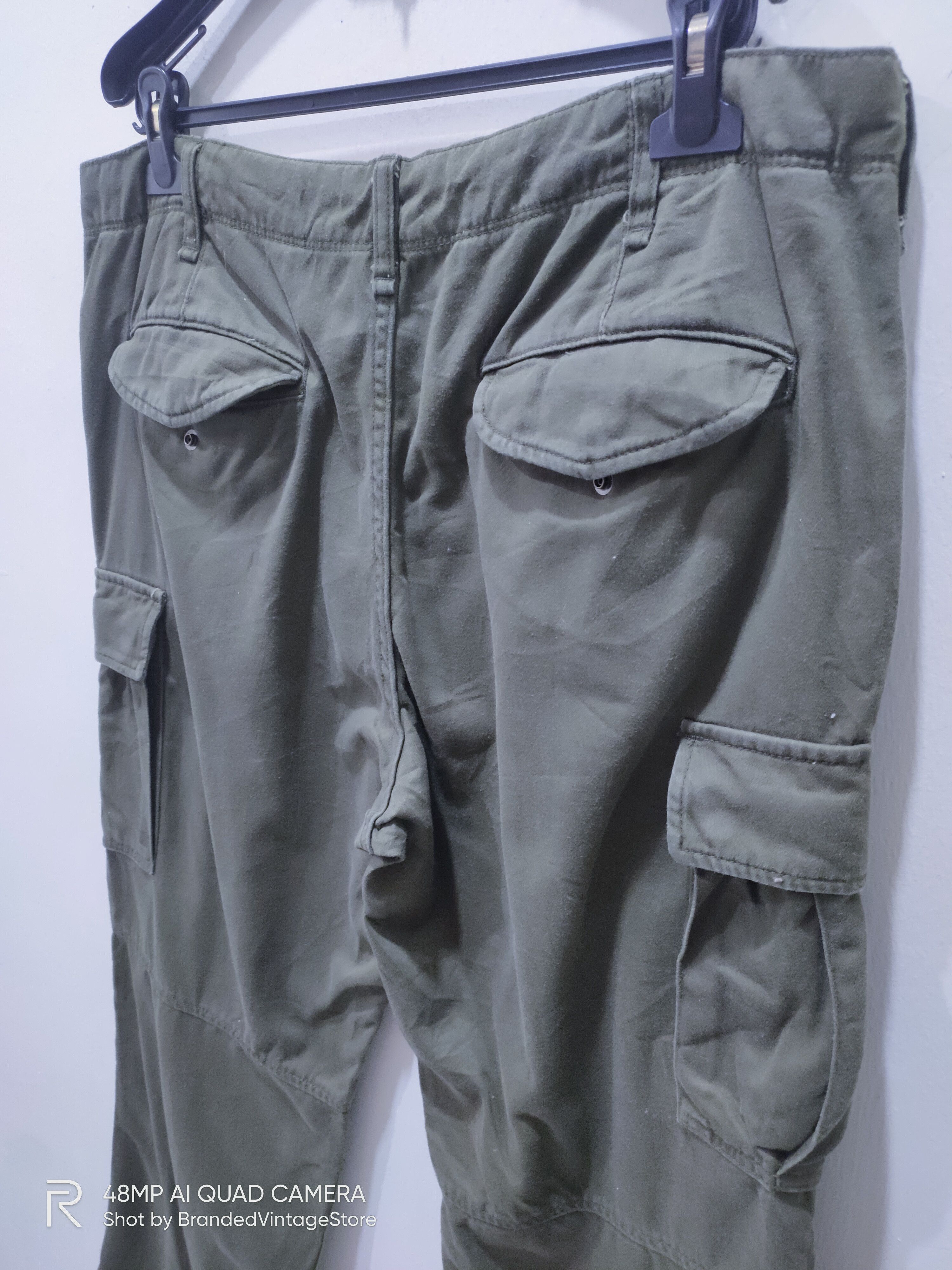 Japanese Brand × Mountain Khakis × Uniqlo UNIQLO Double Knee Pullover Multipocket Hunting Cargo Pants Size US 37 - 12 Thumbnail