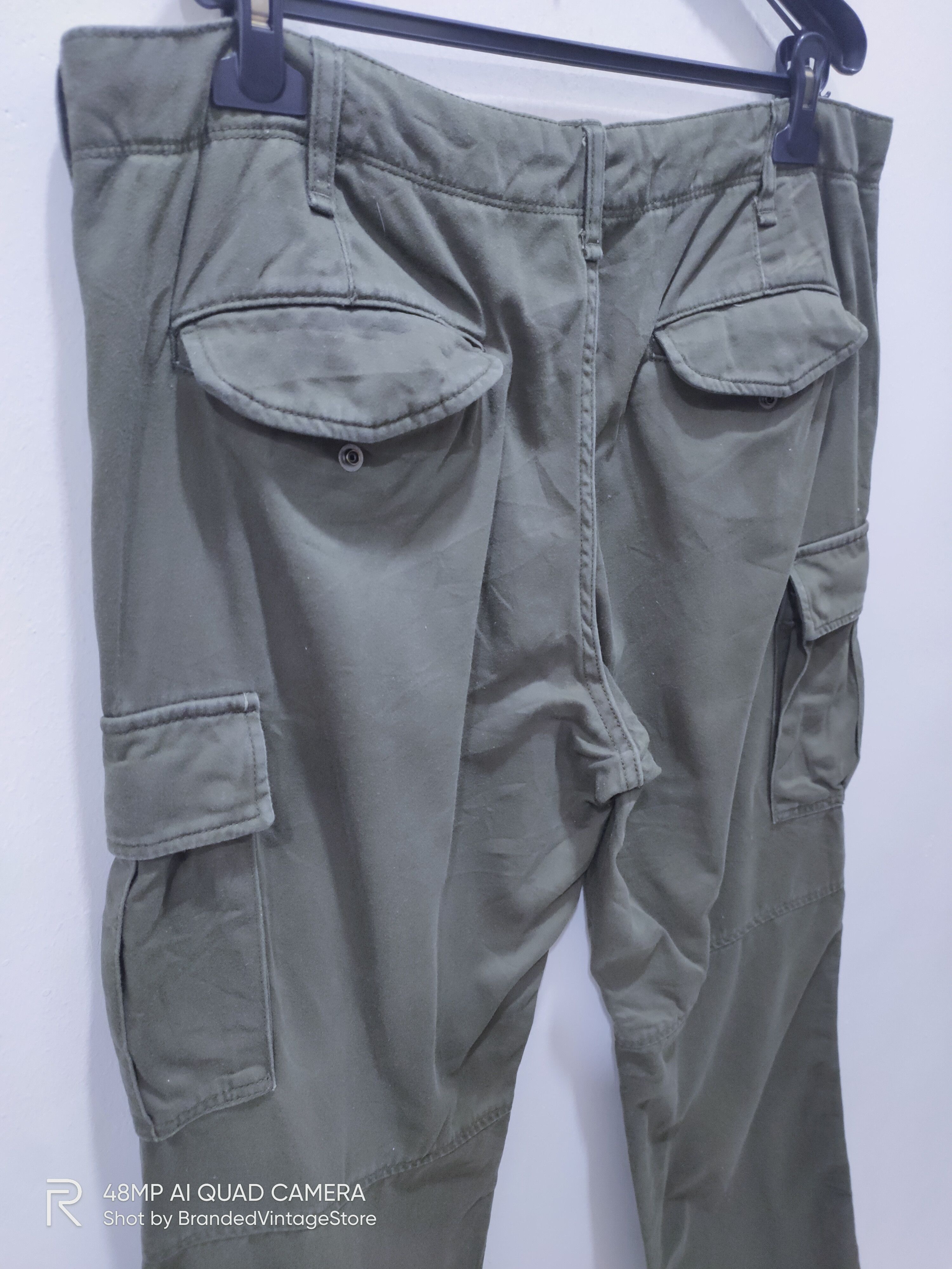 Japanese Brand × Mountain Khakis × Uniqlo UNIQLO Double Knee Pullover Multipocket Hunting Cargo Pants Size US 37 - 11 Thumbnail