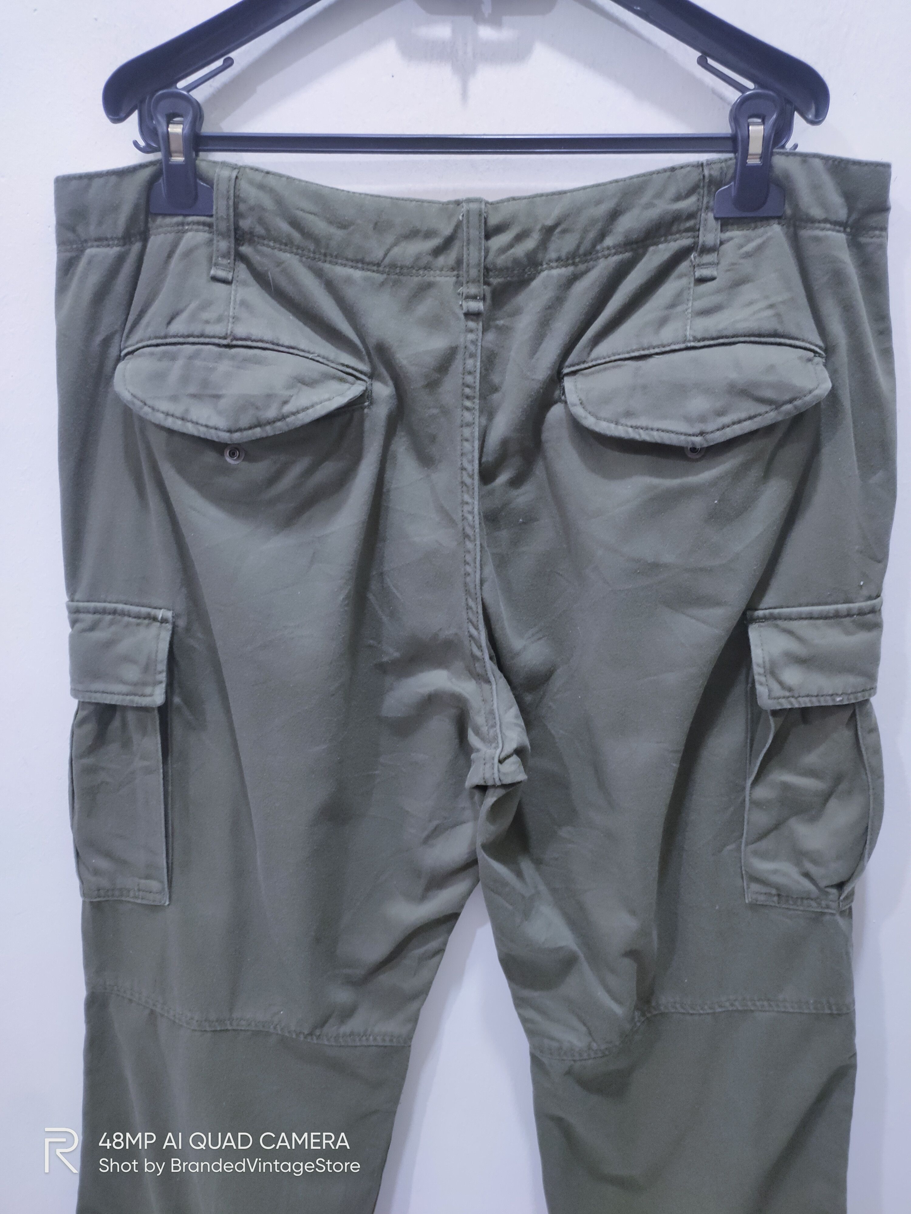 Japanese Brand × Mountain Khakis × Uniqlo UNIQLO Double Knee Pullover Multipocket Hunting Cargo Pants Size US 37 - 9 Thumbnail