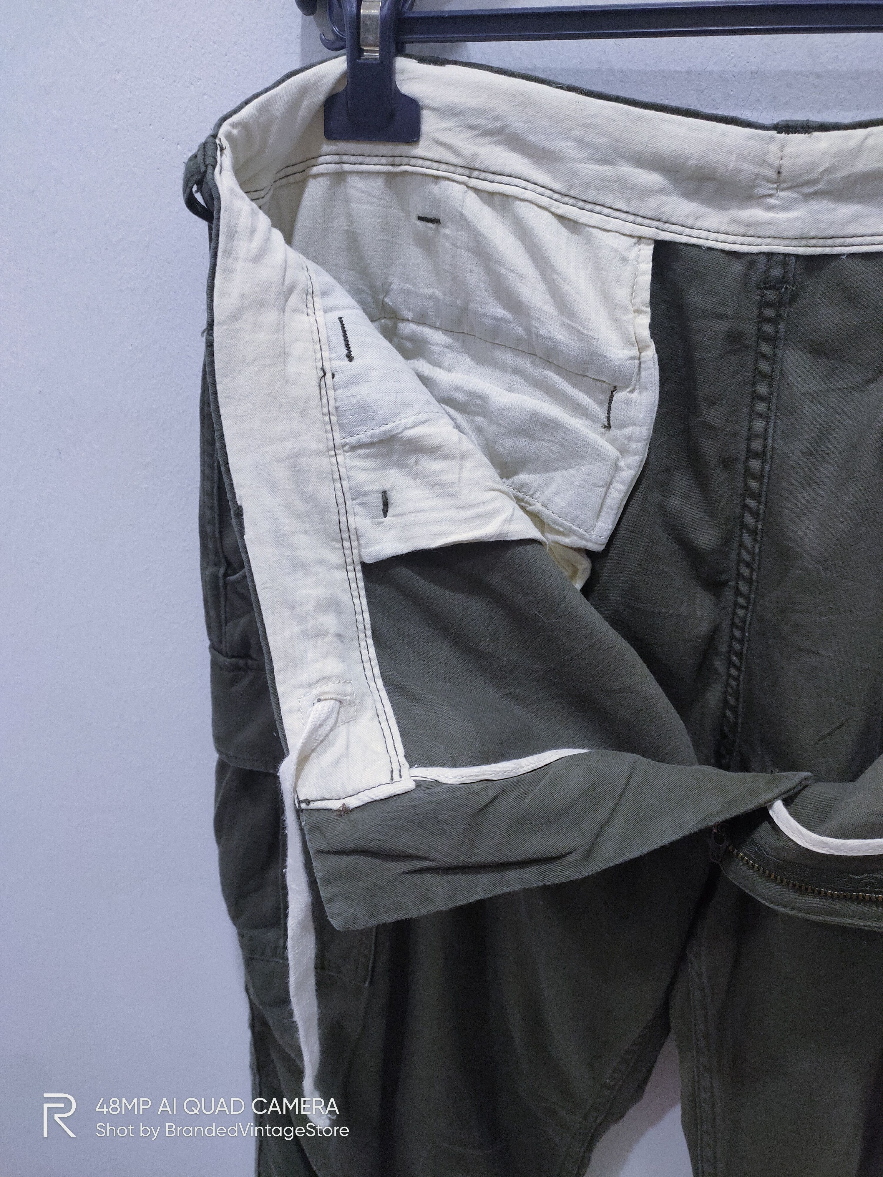 Japanese Brand × Mountain Khakis × Uniqlo UNIQLO Double Knee Pullover Multipocket Hunting Cargo Pants Size US 37 - 14 Thumbnail