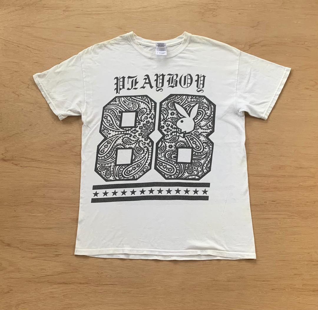 Playboy × Vintage vintage tee Playboy A35 Size US M / EU 48-50 / 2 - 1 Thumbnail