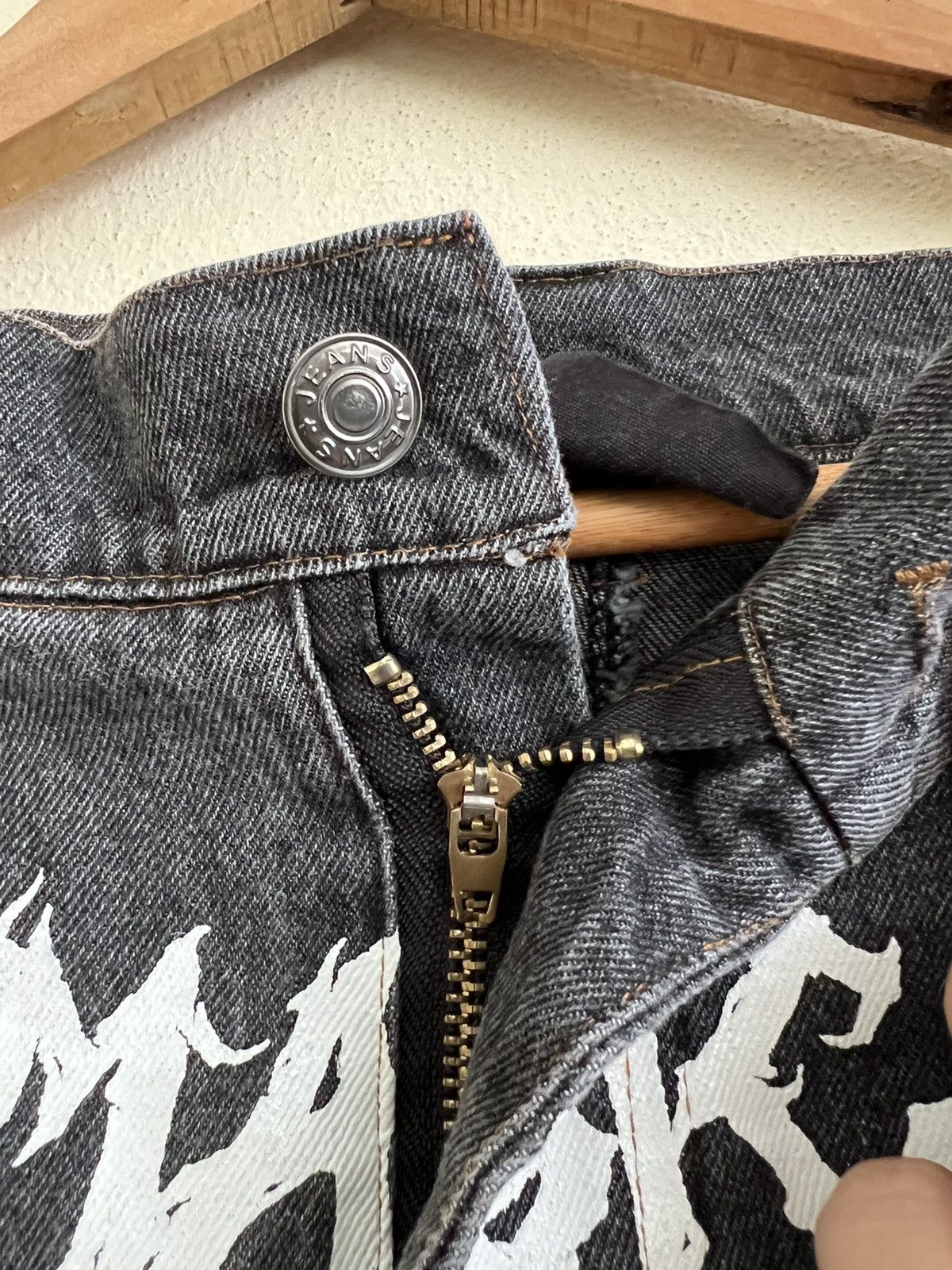 Japanese Brand × Vintage Vintage Magic Declaration Jeans Distressed Denim Size US 31 - 8 Thumbnail
