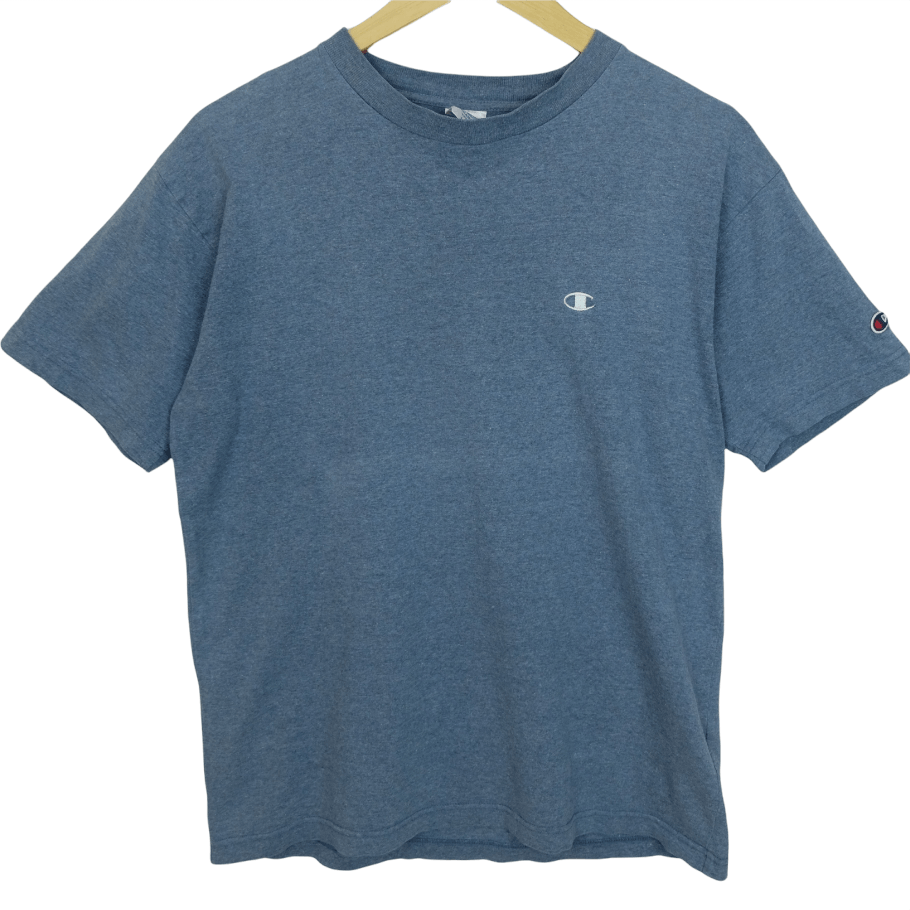 Champion Vintage 2000's CHAMPION Plain T Shirt Size US L / EU 52-54 / 3 - 2 Thumbnail