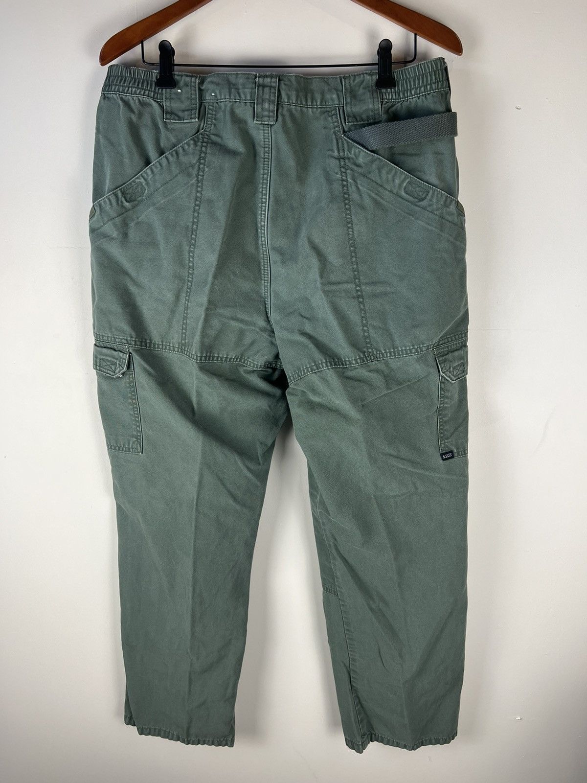 5.11 5.11 Olive Multi Pocket Cargo Tactical Pants Size US 34 / EU 50 - 2 Thumbnail