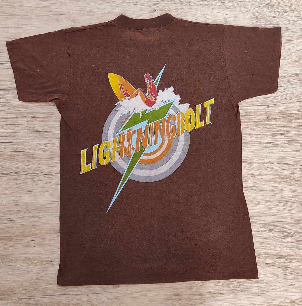 Vintage vintage tee Lightning Bolt A38 Size US M / EU 48-50 / 2 - 1 Thumbnail