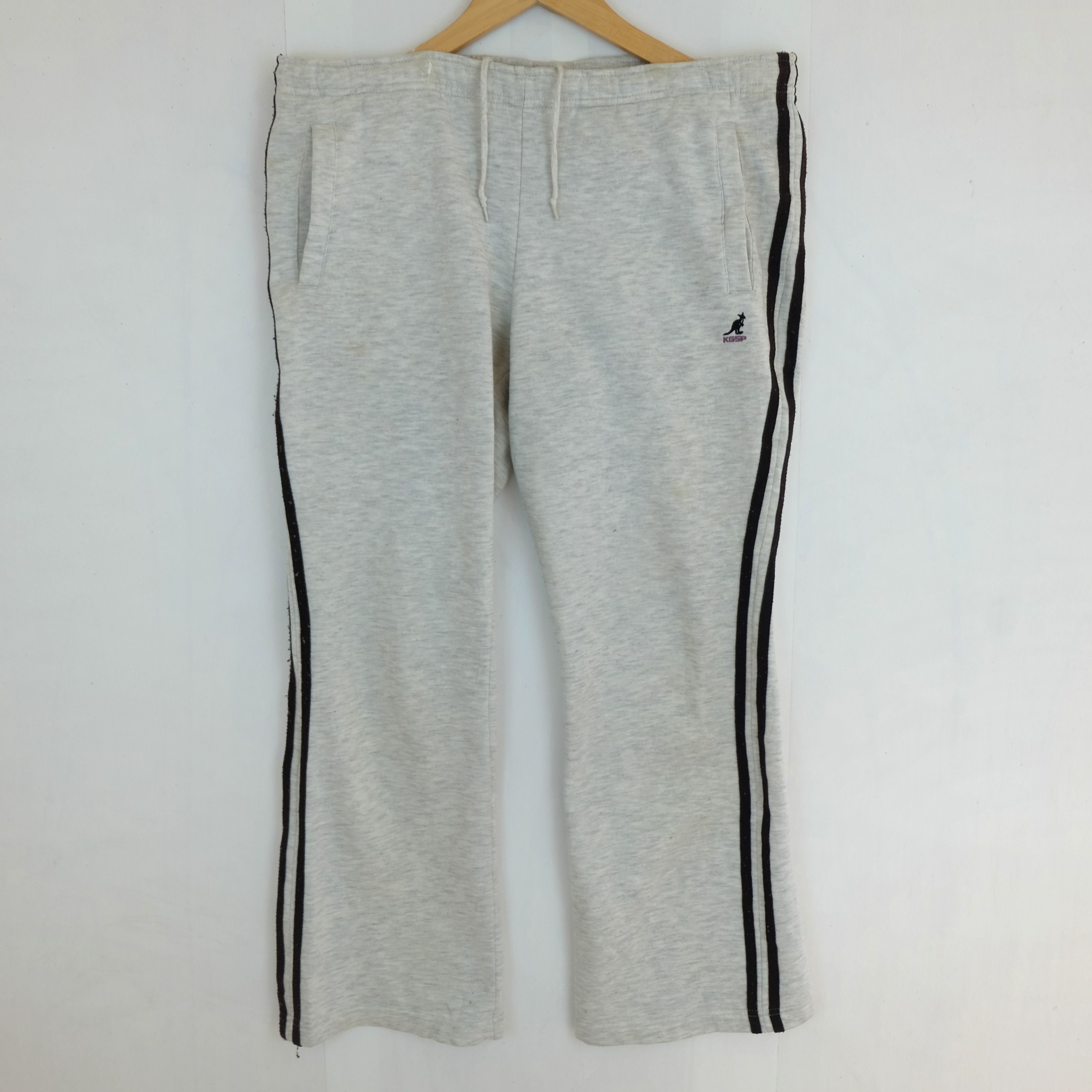 Kangol Vintage 90's KANGOL Sweatpants Jogger Pant Size 33" - 2 Thumbnail