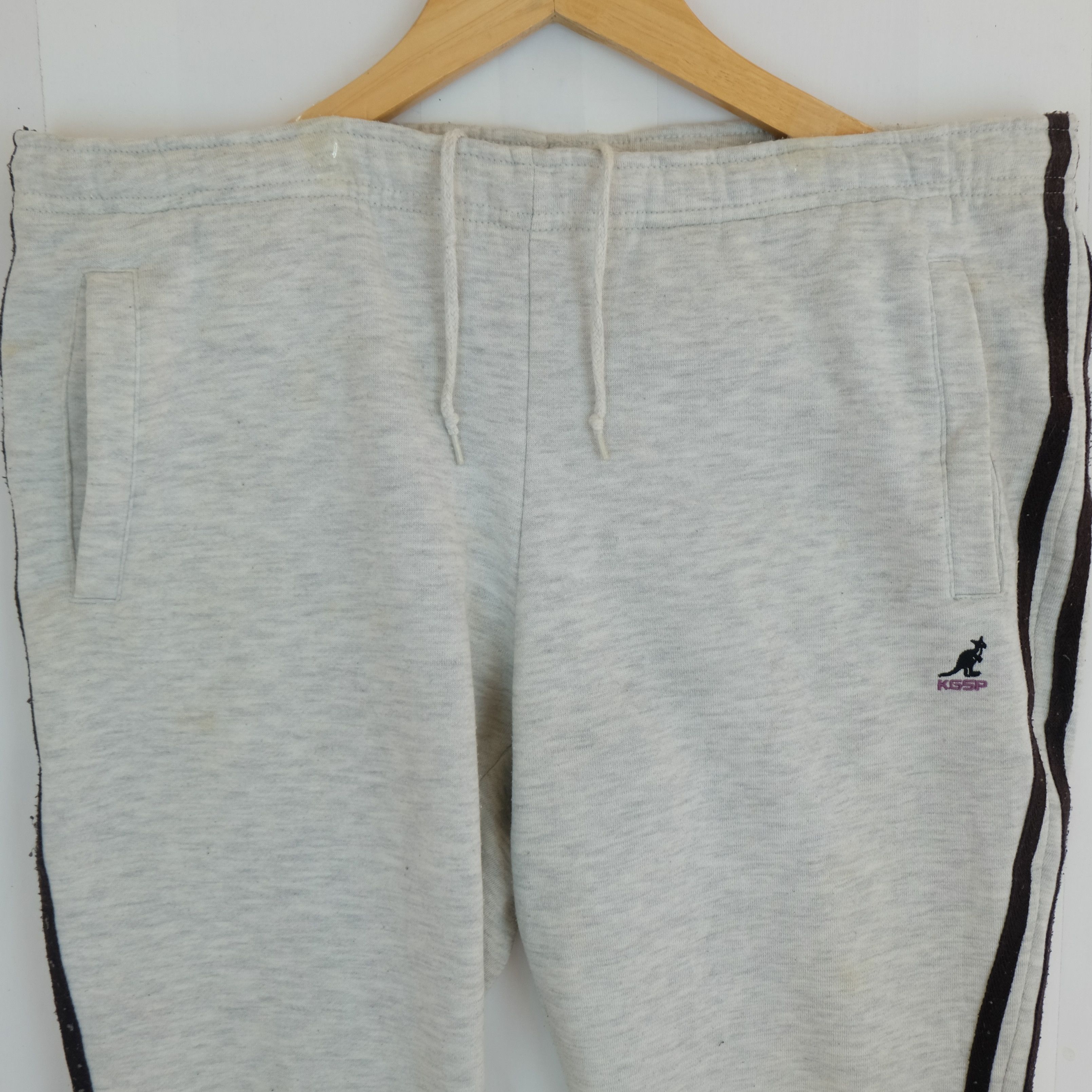 Kangol Vintage 90's KANGOL Sweatpants Jogger Pant Size 33" - 3 Thumbnail