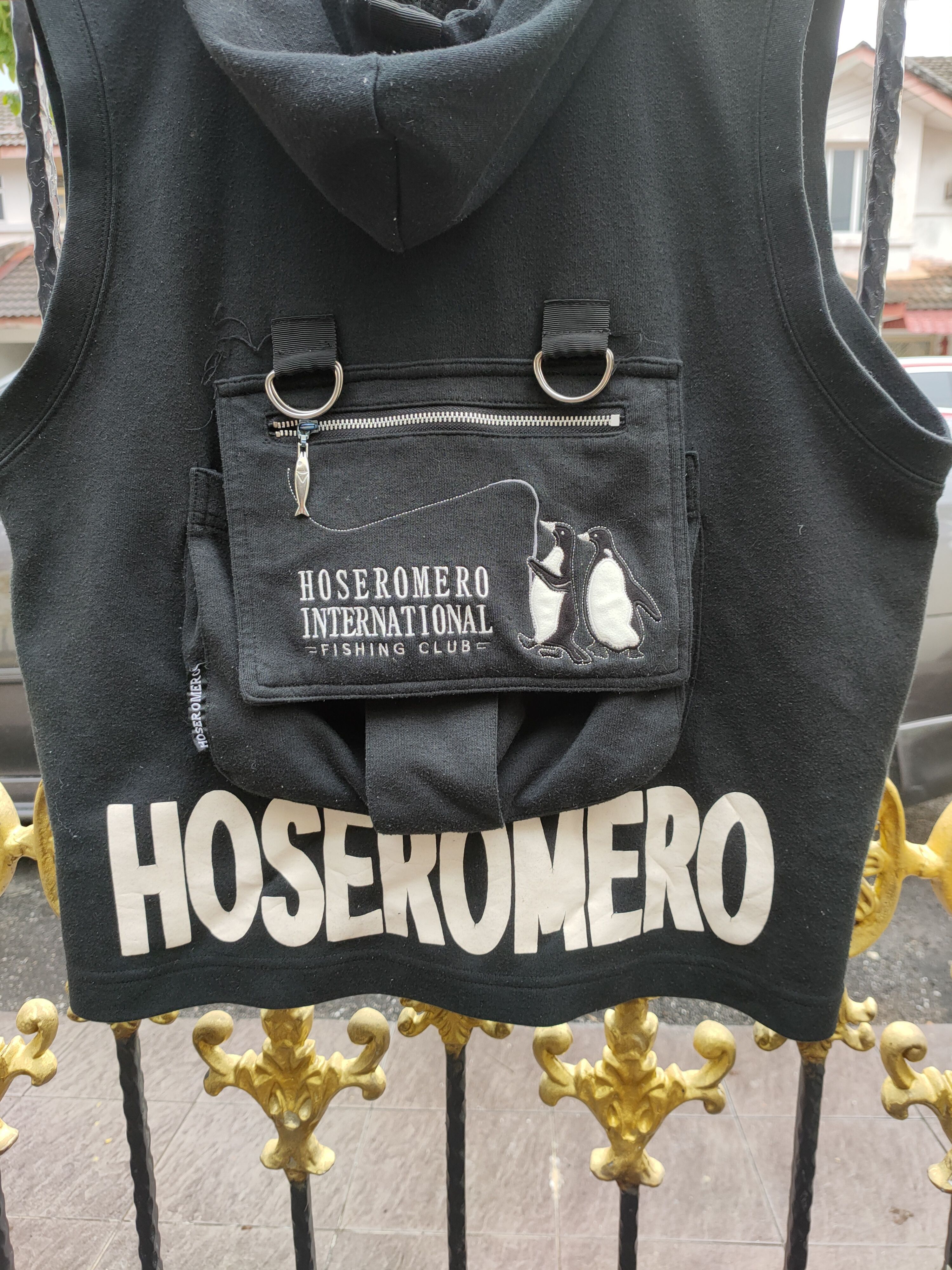 Japanese Brand × Vintage Vintage Hose Romero Fishing Vest Nice Design Size US M / EU 48-50 / 2 - 2 Thumbnail