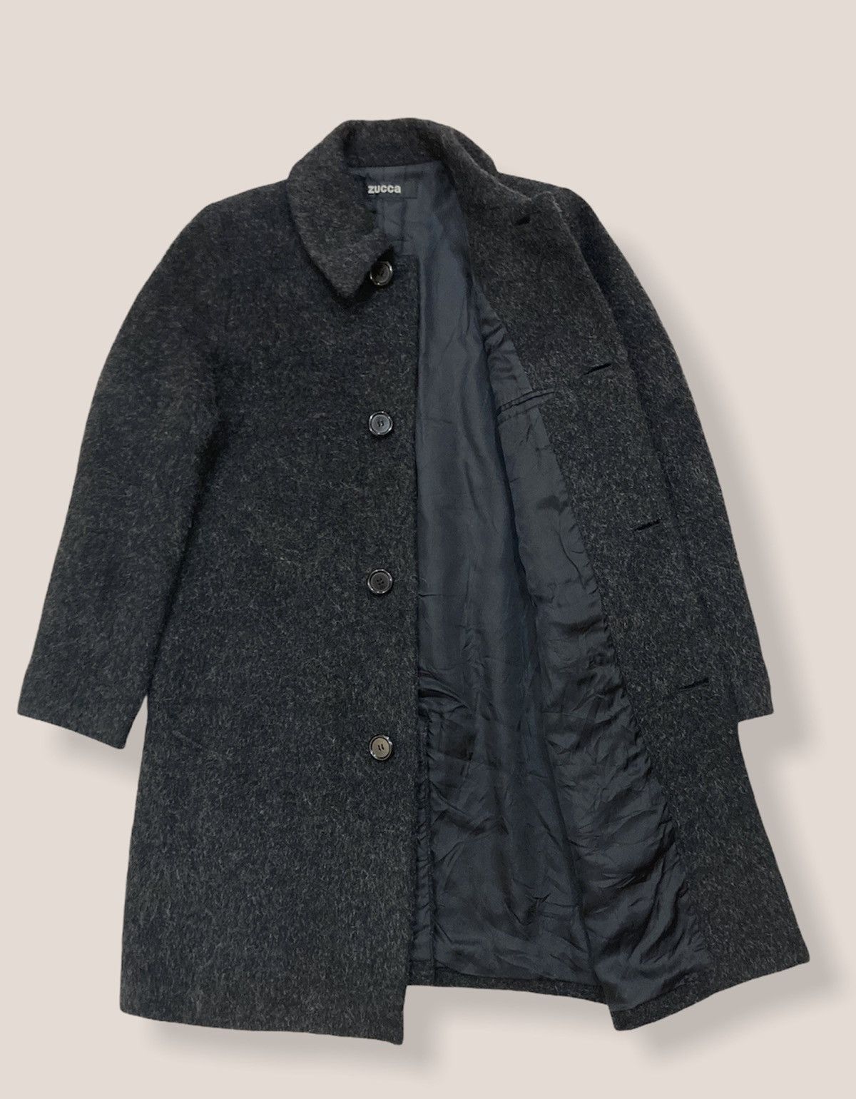 CABANE de ZUCCa ZUCCA WOOL LONG JACKET Size US M / EU 48-50 / 2 - 3 Thumbnail