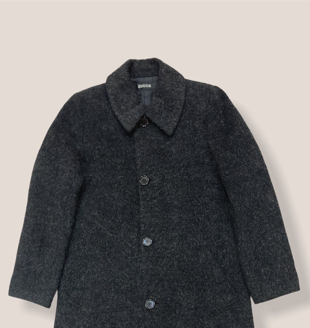 CABANE de ZUCCa ZUCCA WOOL LONG JACKET Size US M / EU 48-50 / 2 - 2 Thumbnail
