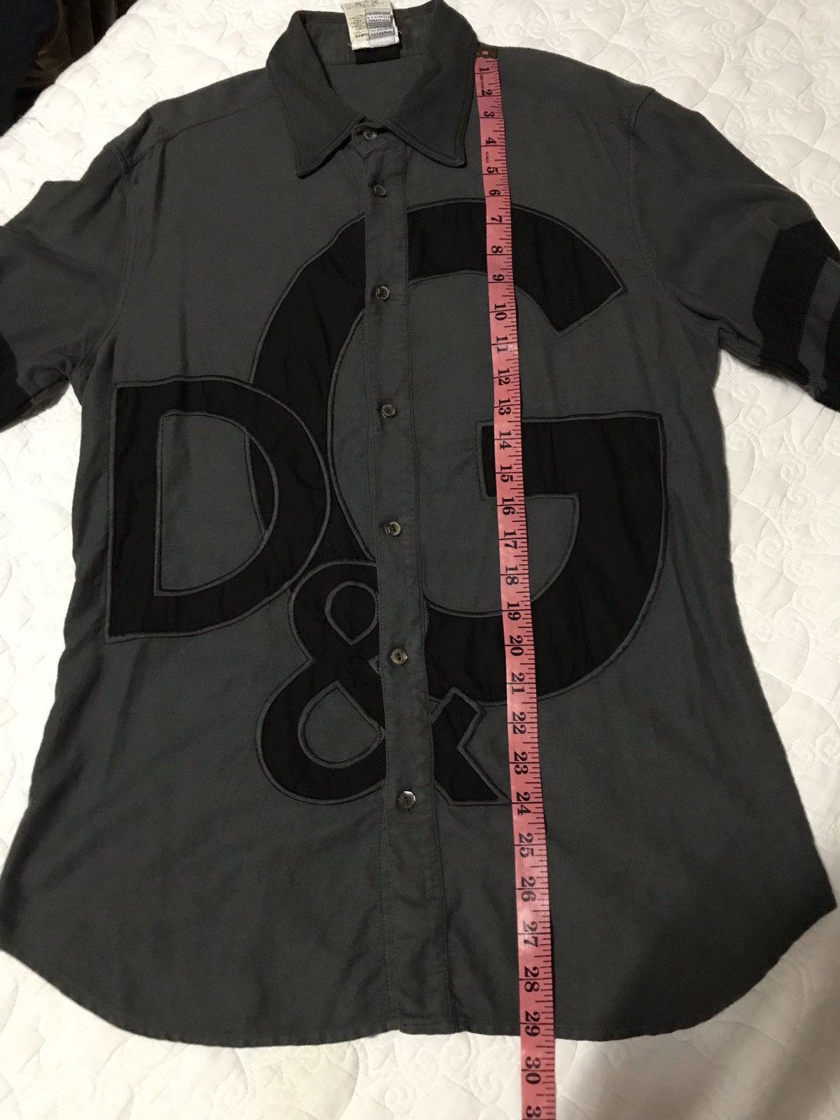 Dolce & Gabbana 🔥FINAL DROP🔥DOLCE & GABBANA EMBROIDERY BIG LOGO LONG Size US S / EU 44-46 / 1 - 9 Thumbnail