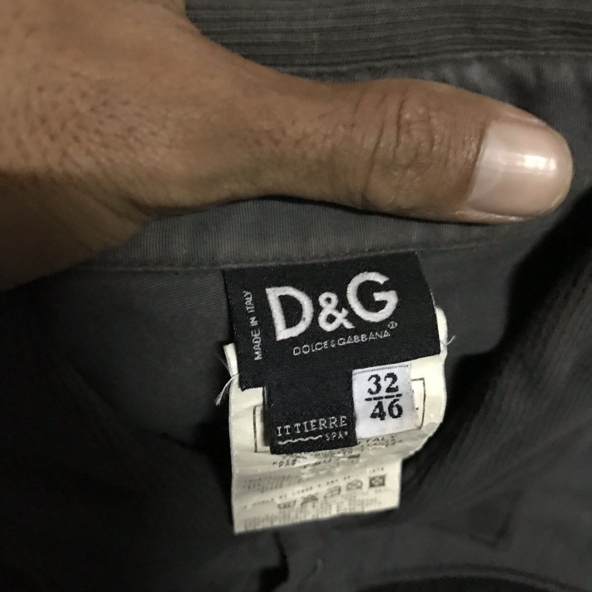 Dolce & Gabbana 🔥FINAL DROP🔥DOLCE & GABBANA EMBROIDERY BIG LOGO LONG Size US S / EU 44-46 / 1 - 6 Thumbnail