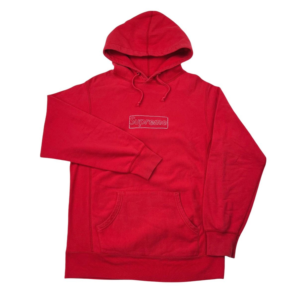 Supreme Supreme x Kaws 2011 Box Logo Hoodie Size US M / EU 48-50 / 2 - 2 Thumbnail