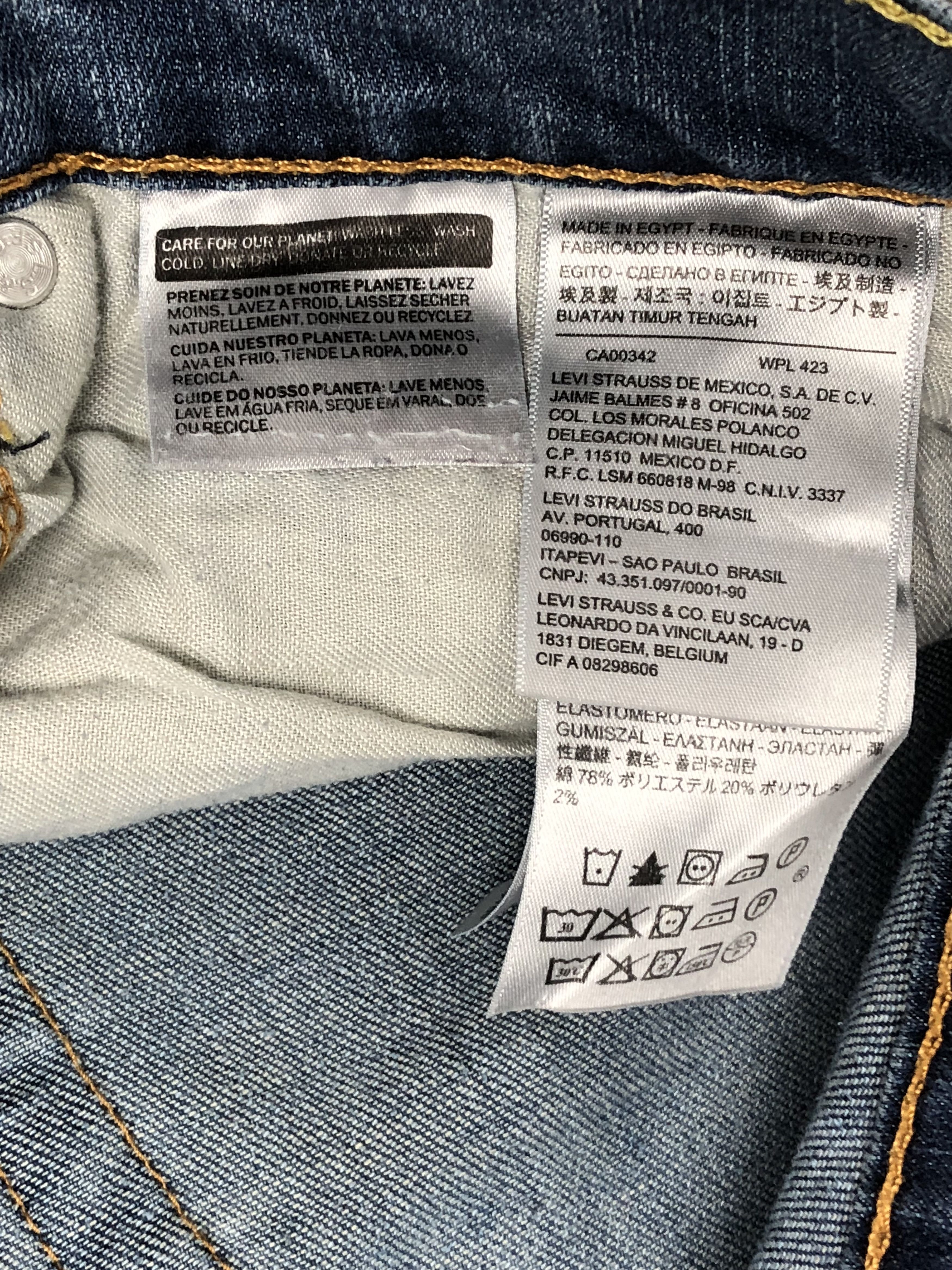 Levi's Vintage Levis Boot Cut Sun Faded Blue Jeans DP1327 Size US 30 / EU 46 - 9 Thumbnail