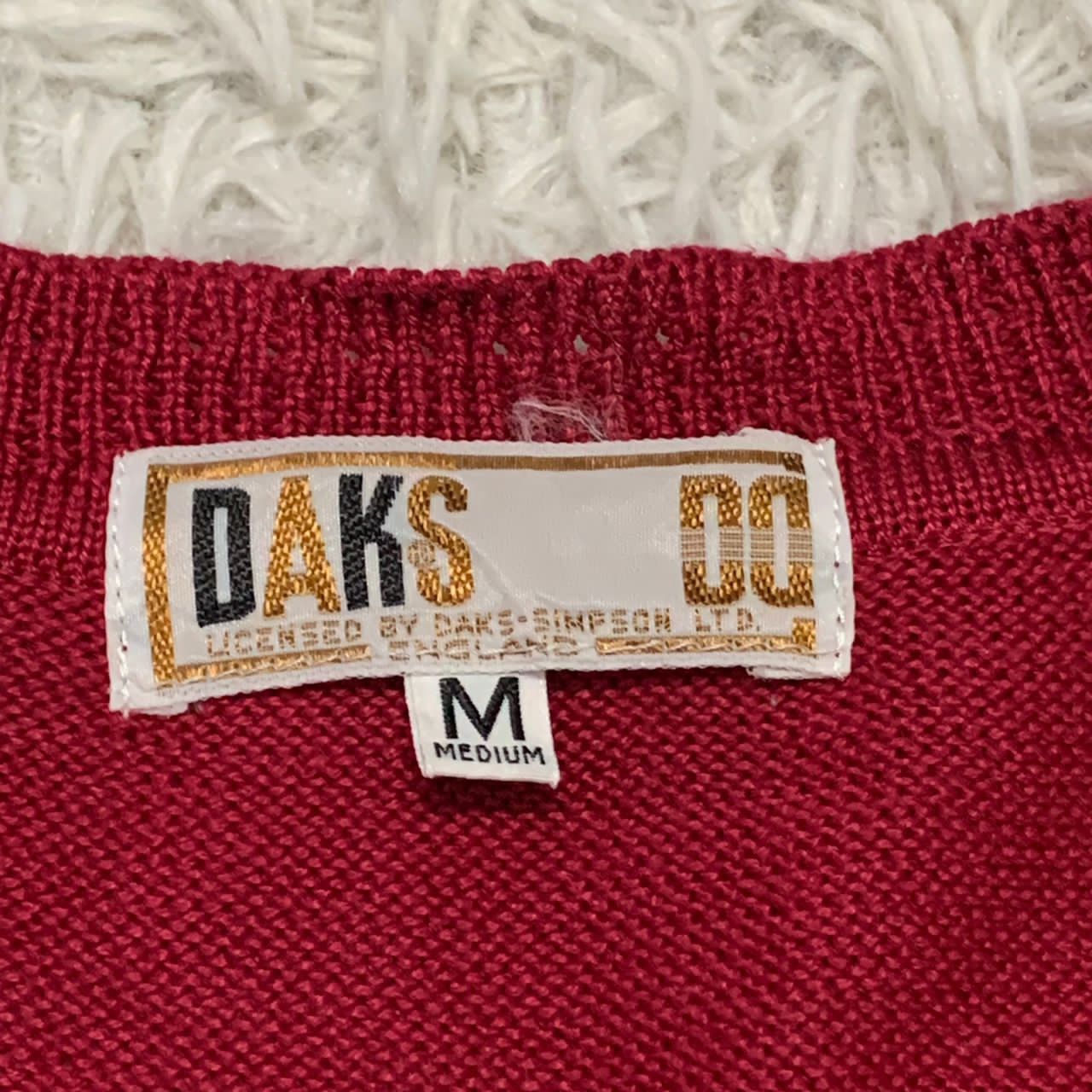 DAKS Daks golf licensed by Daks Simpson Ltd England vest Size US S / EU 44-46 / 1 - 5 Thumbnail