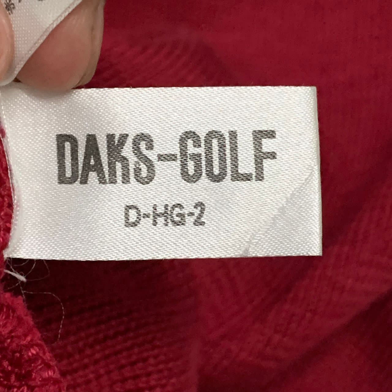 DAKS Daks golf licensed by Daks Simpson Ltd England vest Size US S / EU 44-46 / 1 - 6 Thumbnail
