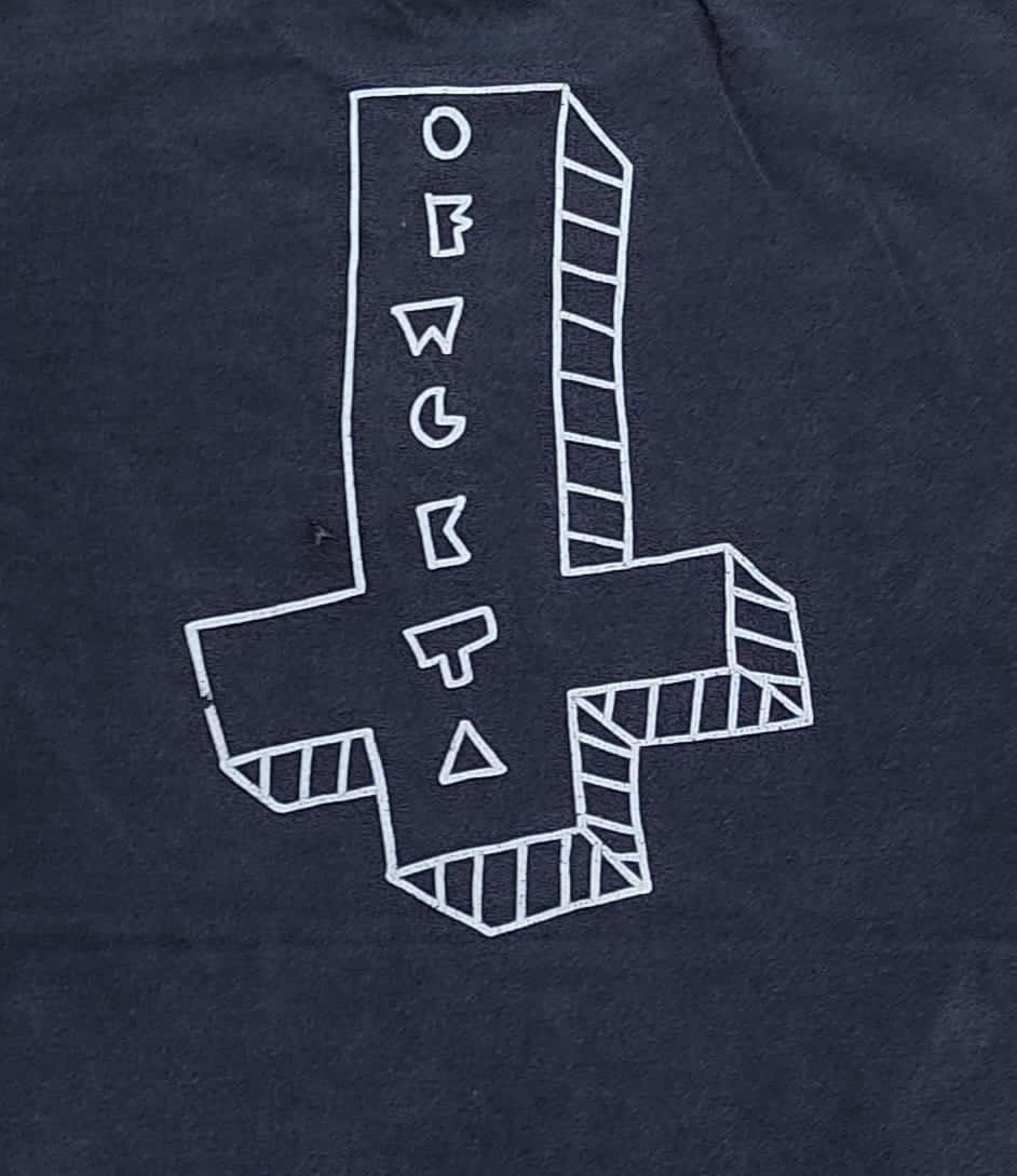 Vintage vintage tee D - 20 cross OFWCRTA Size US L / EU 52-54 / 3 - 2 Thumbnail