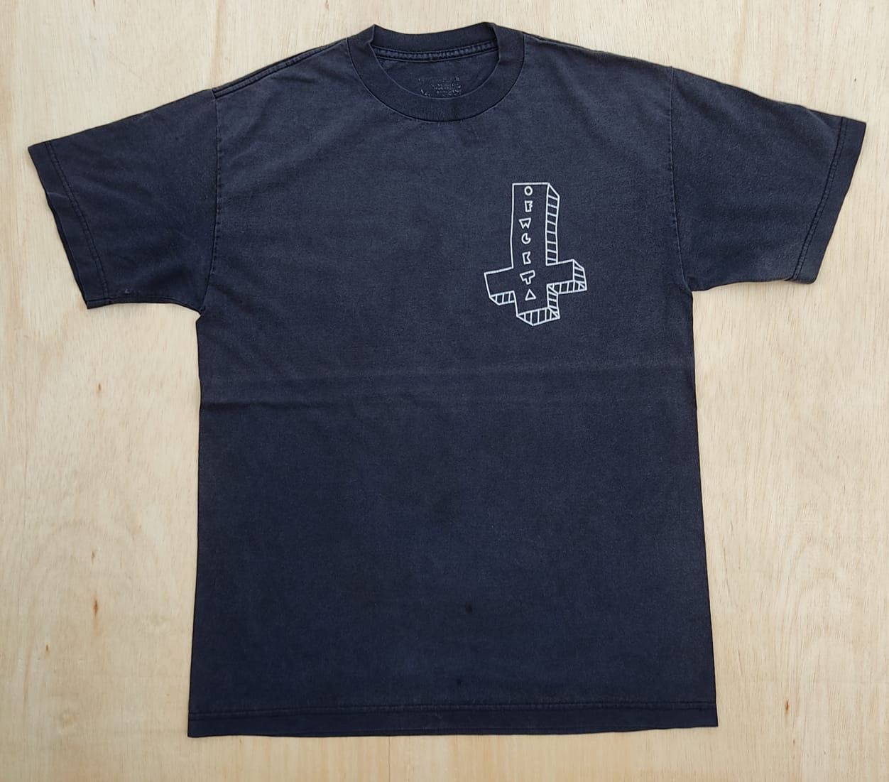Vintage vintage tee D - 20 cross OFWCRTA Size US L / EU 52-54 / 3 - 3 Thumbnail