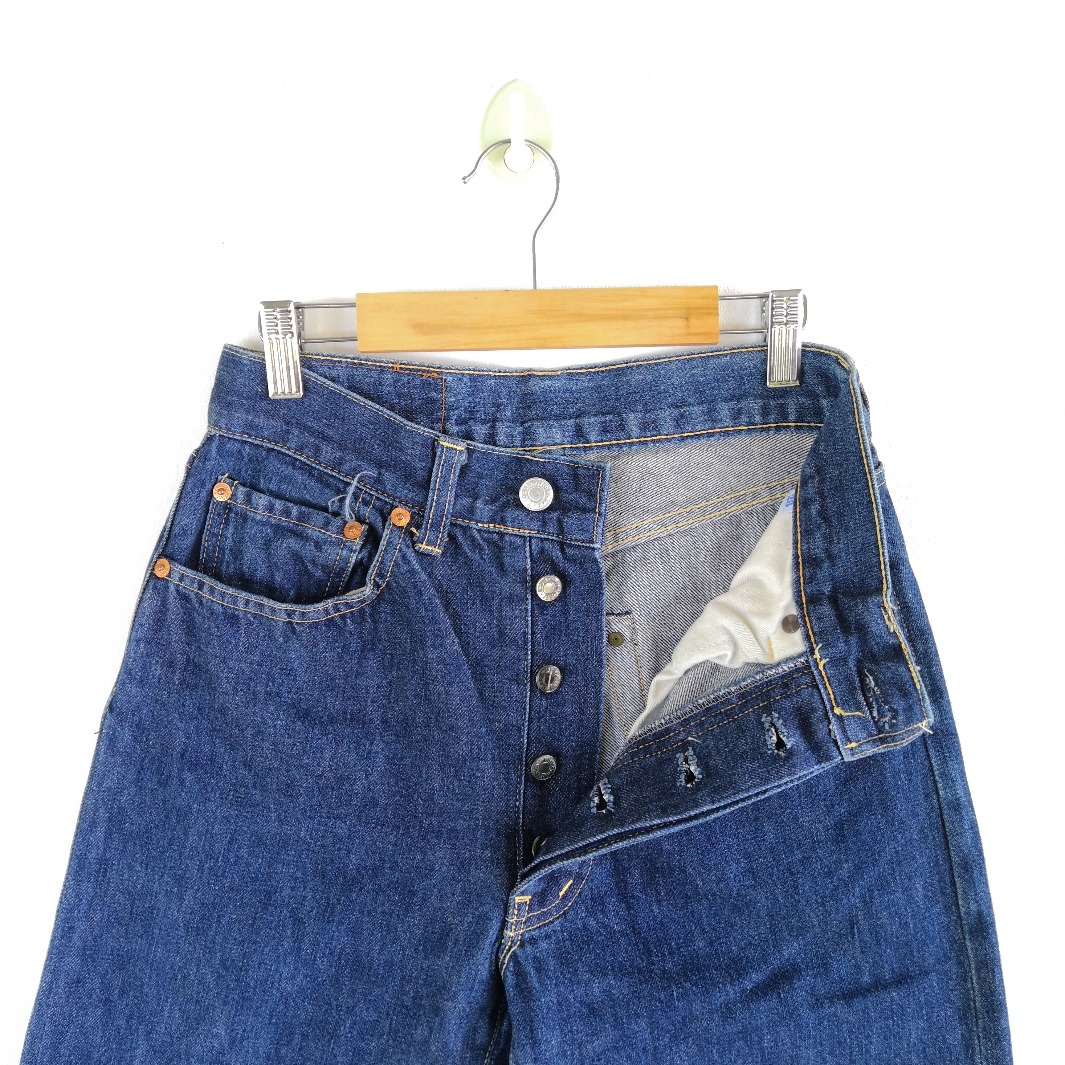 HOLLYWOOD RANCH MARKET Vintage Selvedge Hollywood Ranch Market Denim Jeans Pants Size 24" / US 00 / IT 34 - 8 Thumbnail