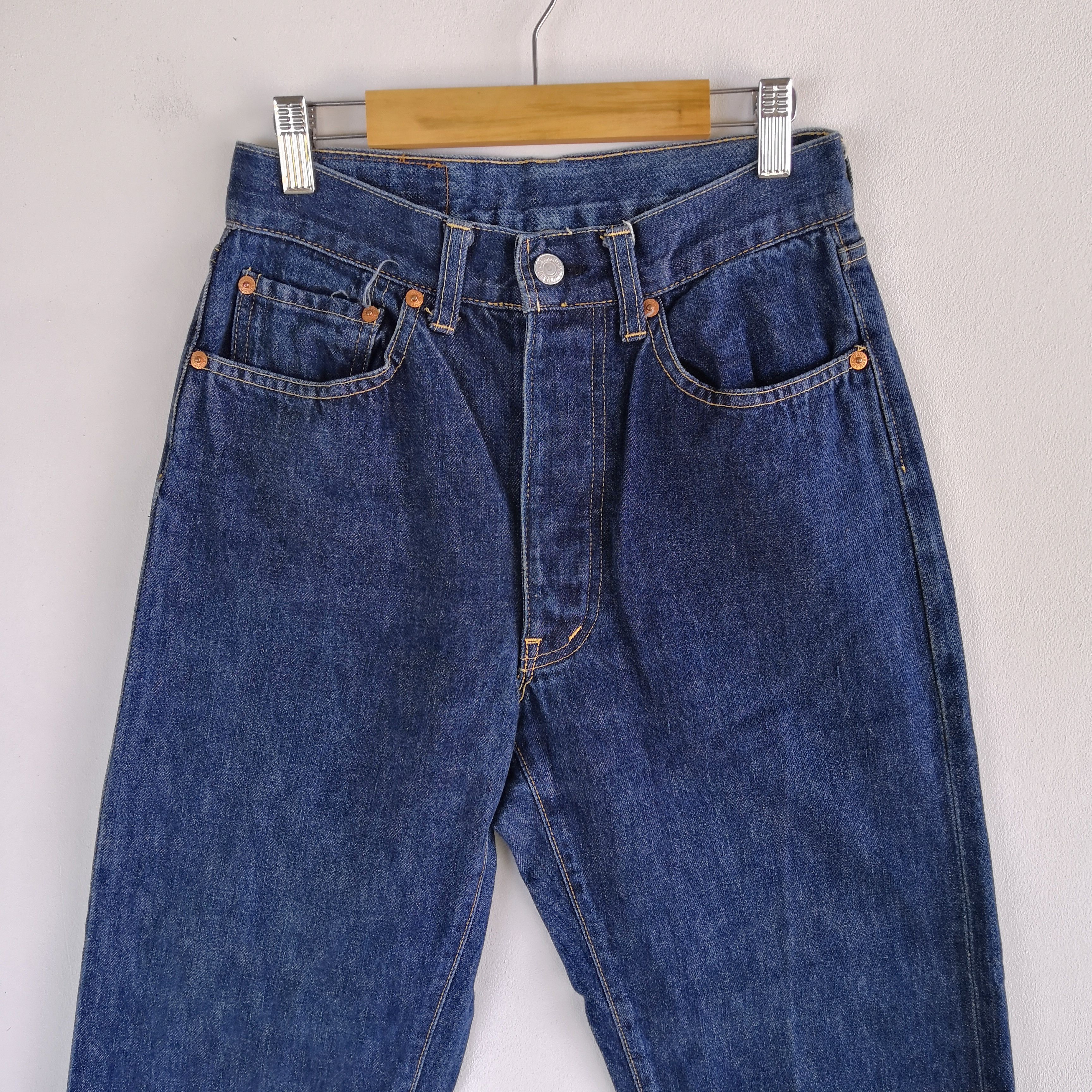HOLLYWOOD RANCH MARKET Vintage Selvedge Hollywood Ranch Market Denim Jeans Pants Size 24" / US 00 / IT 34 - 3 Thumbnail