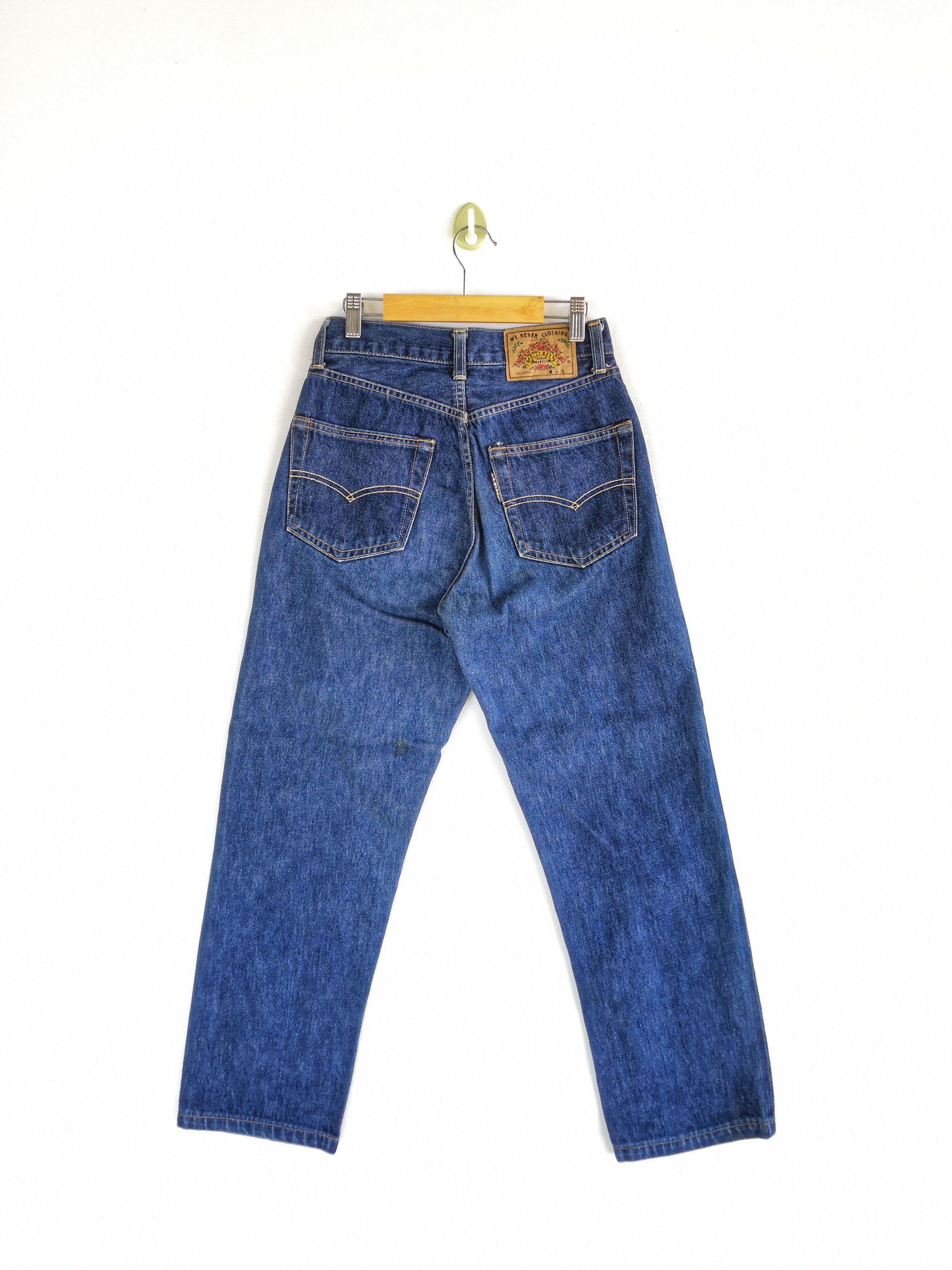 HOLLYWOOD RANCH MARKET Vintage Selvedge Hollywood Ranch Market Denim Jeans Pants Size 24" / US 00 / IT 34 - 2 Thumbnail
