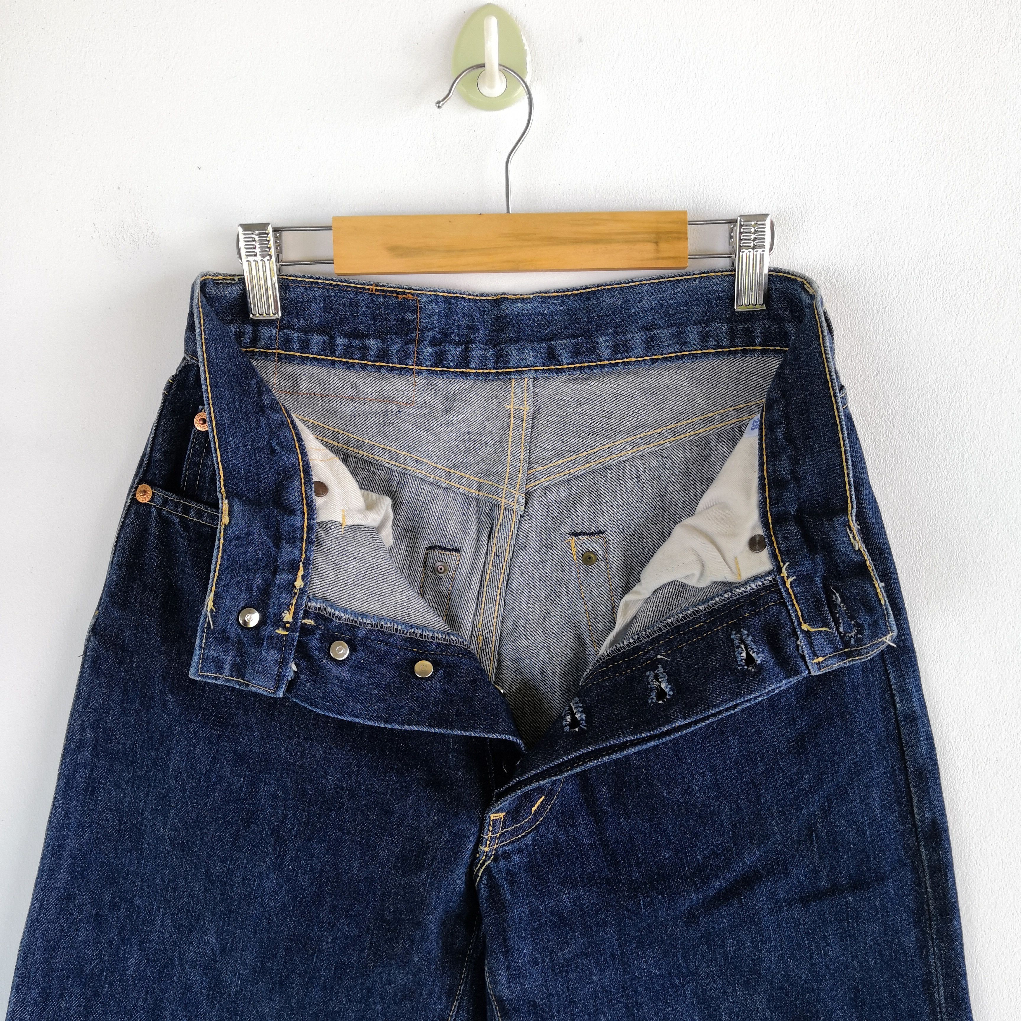 HOLLYWOOD RANCH MARKET Vintage Selvedge Hollywood Ranch Market Denim Jeans Pants Size 24" / US 00 / IT 34 - 9 Thumbnail