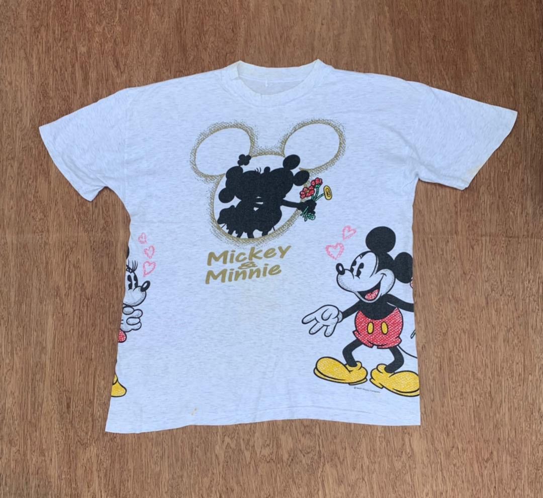 Disney × Mickey Mouse × Vintage Vintage Tee D - 19 mickey mouse Size US L / EU 52-54 / 3 - 1 Thumbnail