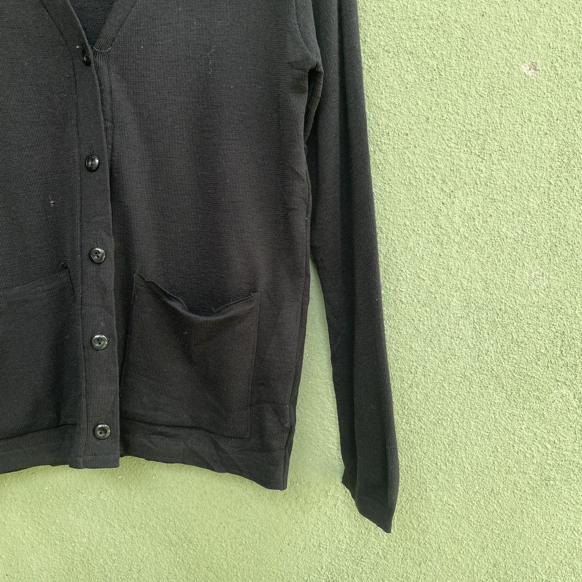 Aran Isles Knitwear Vintage T.F.C Black Cardigan knitwear Japanese brand Size US S / EU 44-46 / 1 - 5 Thumbnail