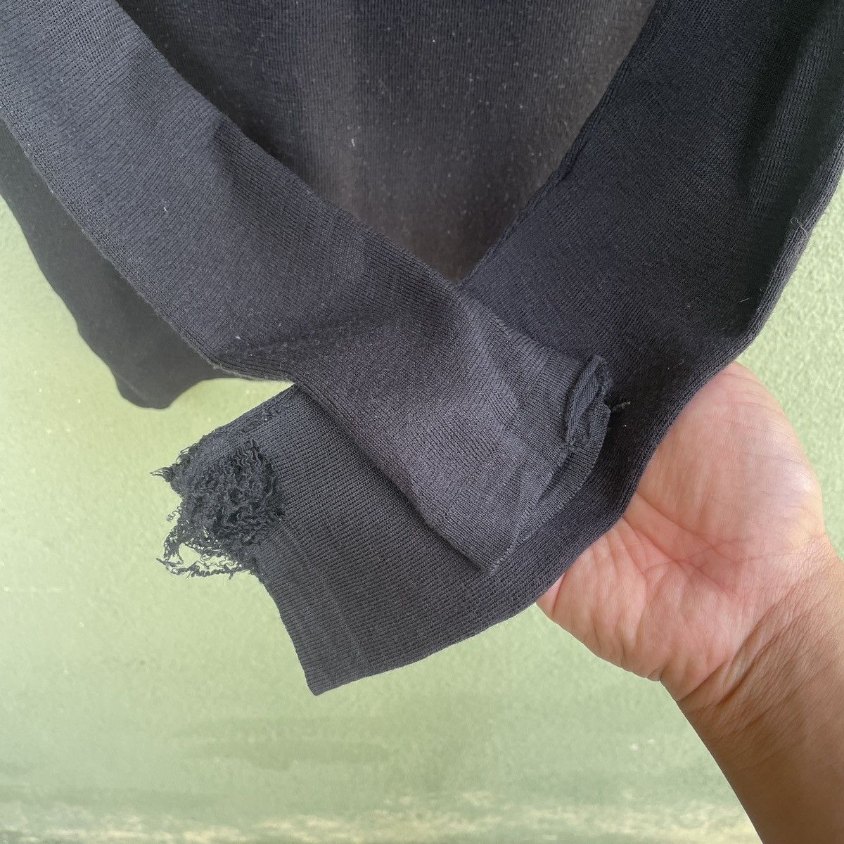 Aran Isles Knitwear Vintage T.F.C Black Cardigan knitwear Japanese brand Size US S / EU 44-46 / 1 - 10 Thumbnail
