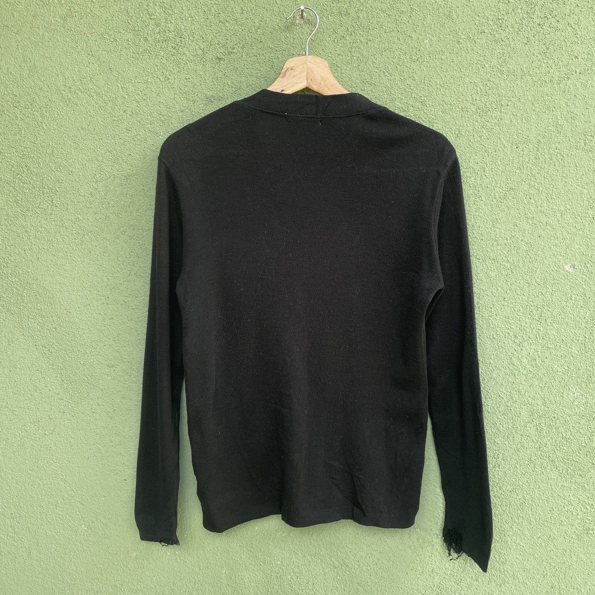 Aran Isles Knitwear Vintage T.F.C Black Cardigan knitwear Japanese brand Size US S / EU 44-46 / 1 - 12 Thumbnail