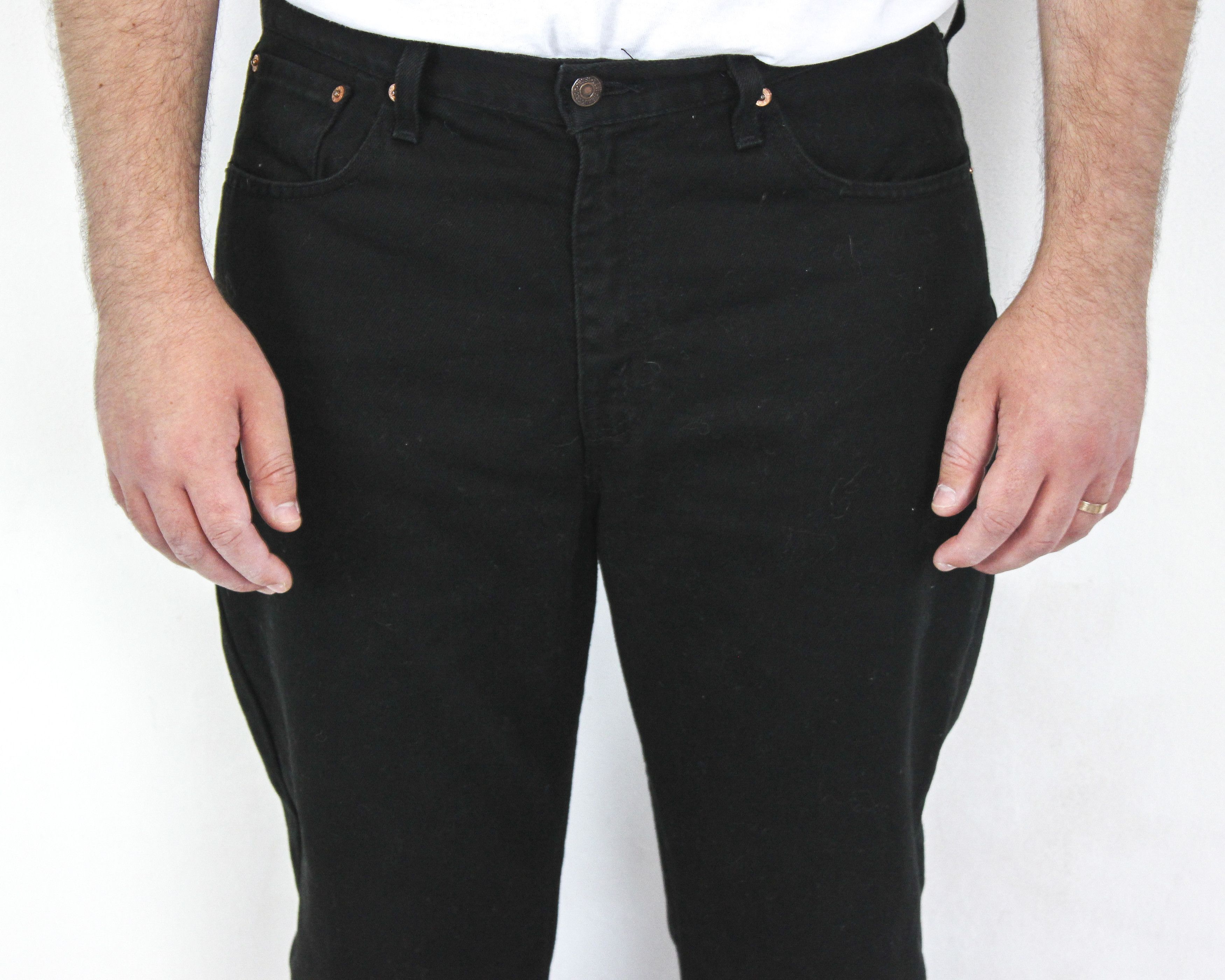 Levi's 751 Mens W38 L30 Regular Straight Jeans Denim Pants Trousers Size US 38 / EU 54 - 4 Thumbnail