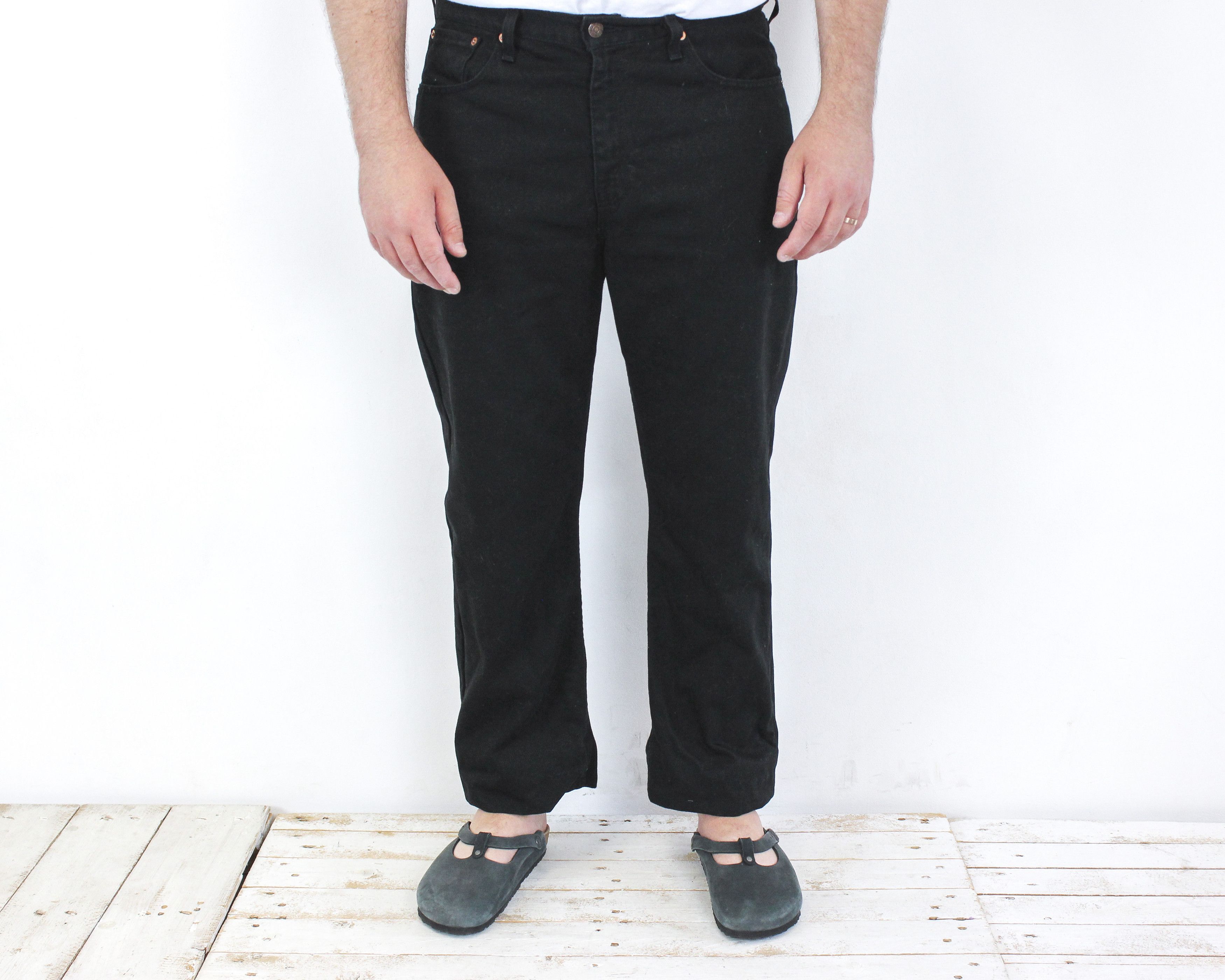 Levi's 751 Mens W38 L30 Regular Straight Jeans Denim Pants Trousers Size US 38 / EU 54 - 2 Thumbnail
