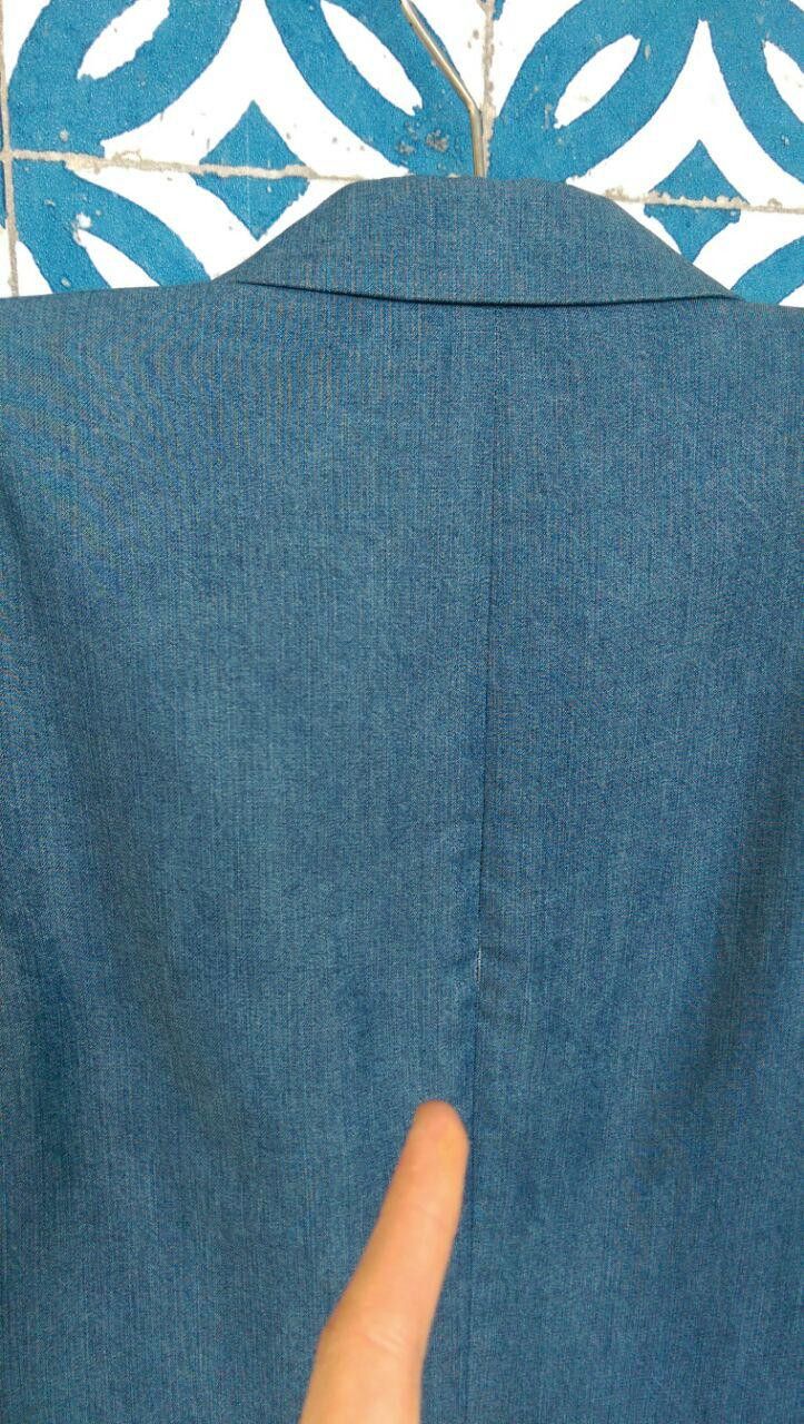Acne Studios 395$ Acne Blake Chambray Blazer Size M / US 6-8 / IT 42-44 - 14 Thumbnail