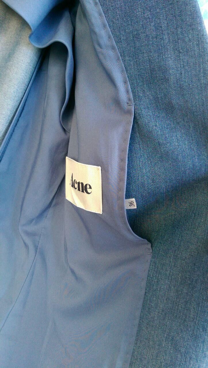 Acne Studios 395$ Acne Blake Chambray Blazer Size M / US 6-8 / IT 42-44 - 11 Thumbnail