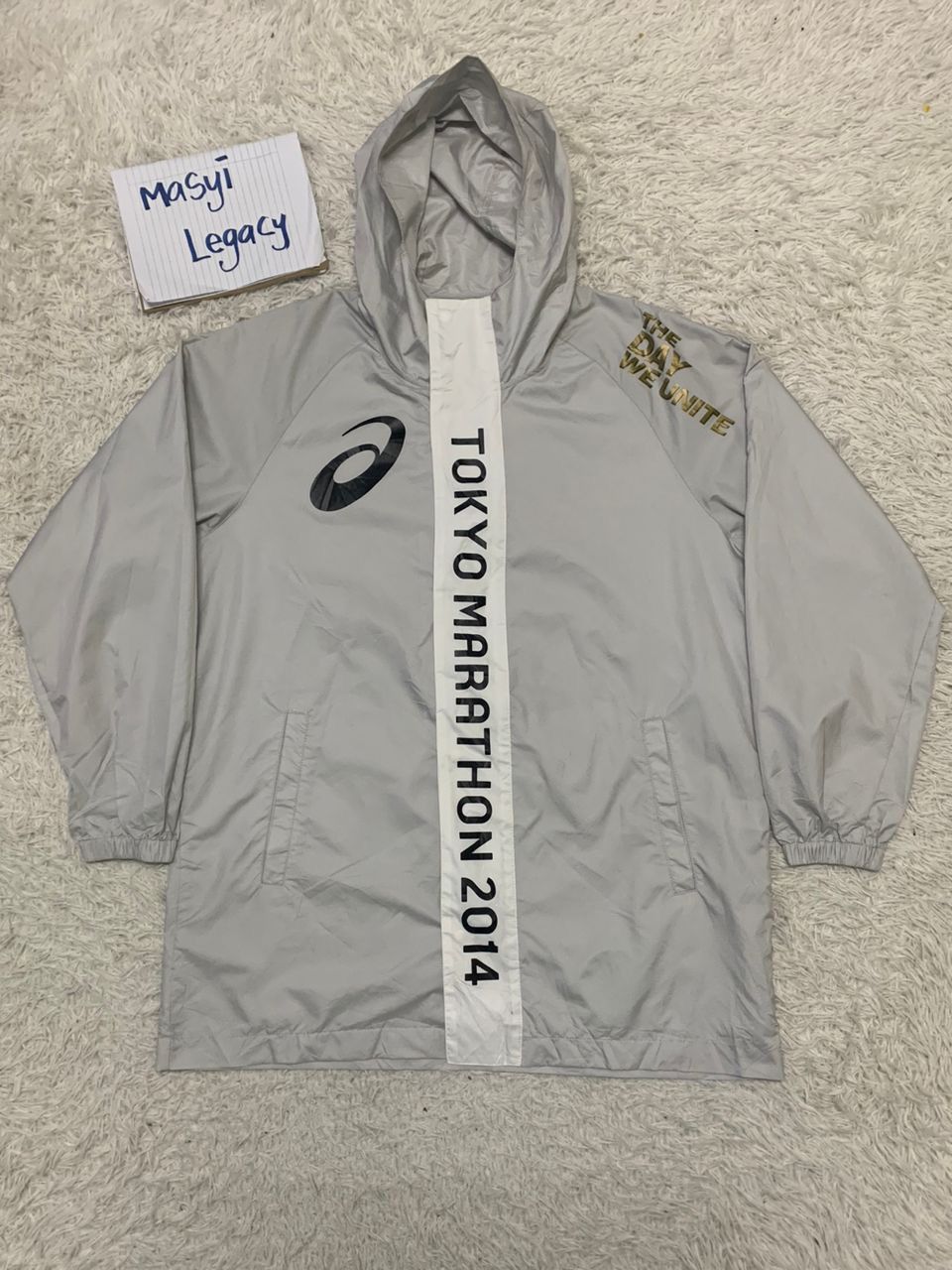 Asics Asics Tokyo Marathon 2014 jacket Size US XL / EU 56 / 4 - 1 Thumbnail